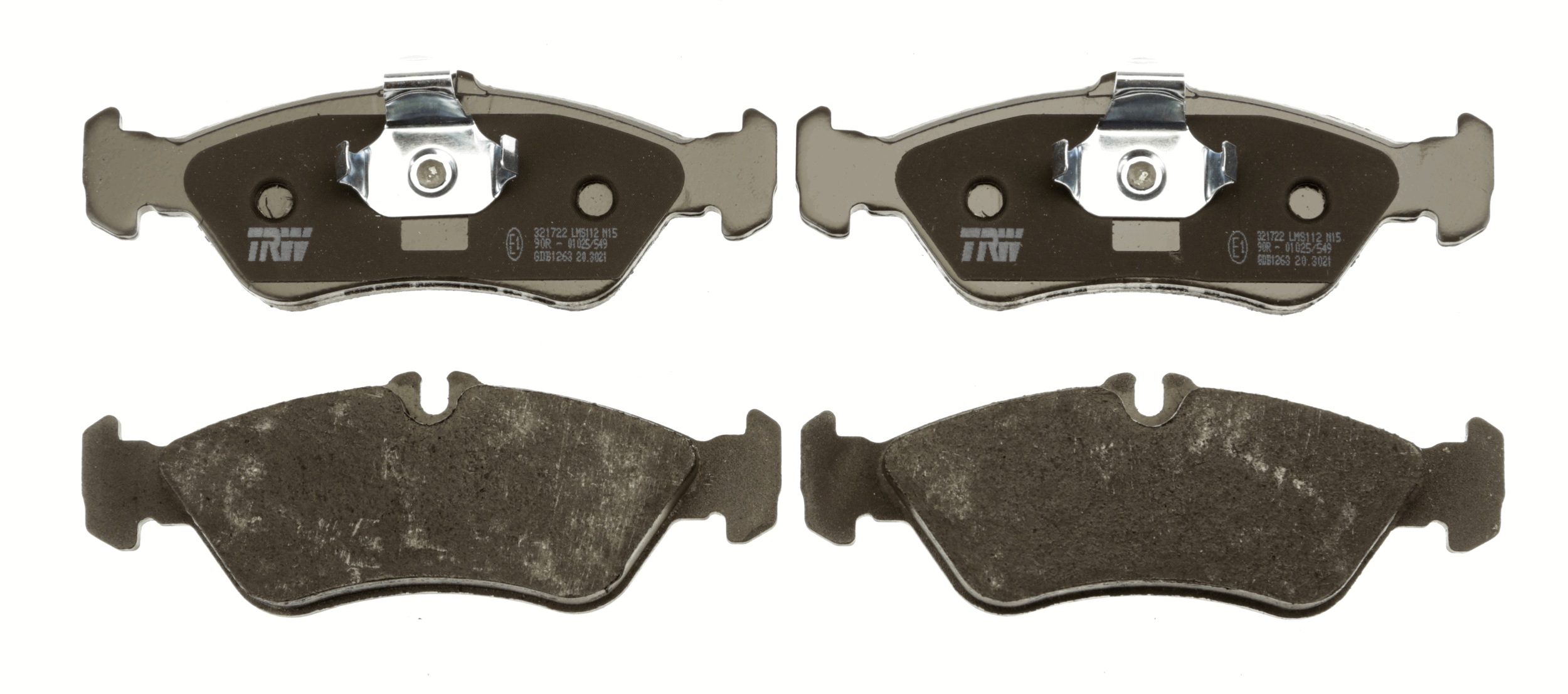 Placute frana TRW GDB1263