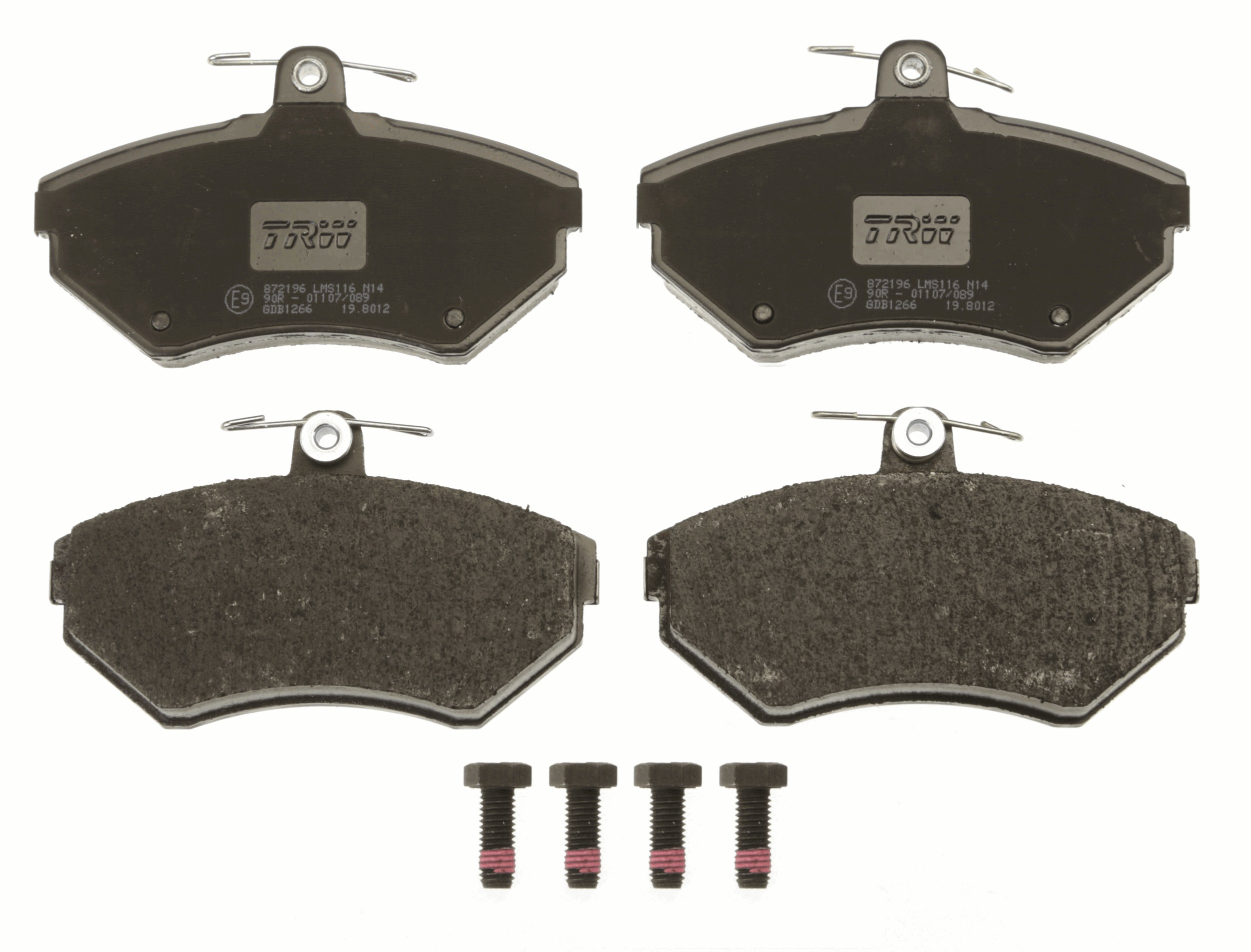 Placute frana TRW GDB1266