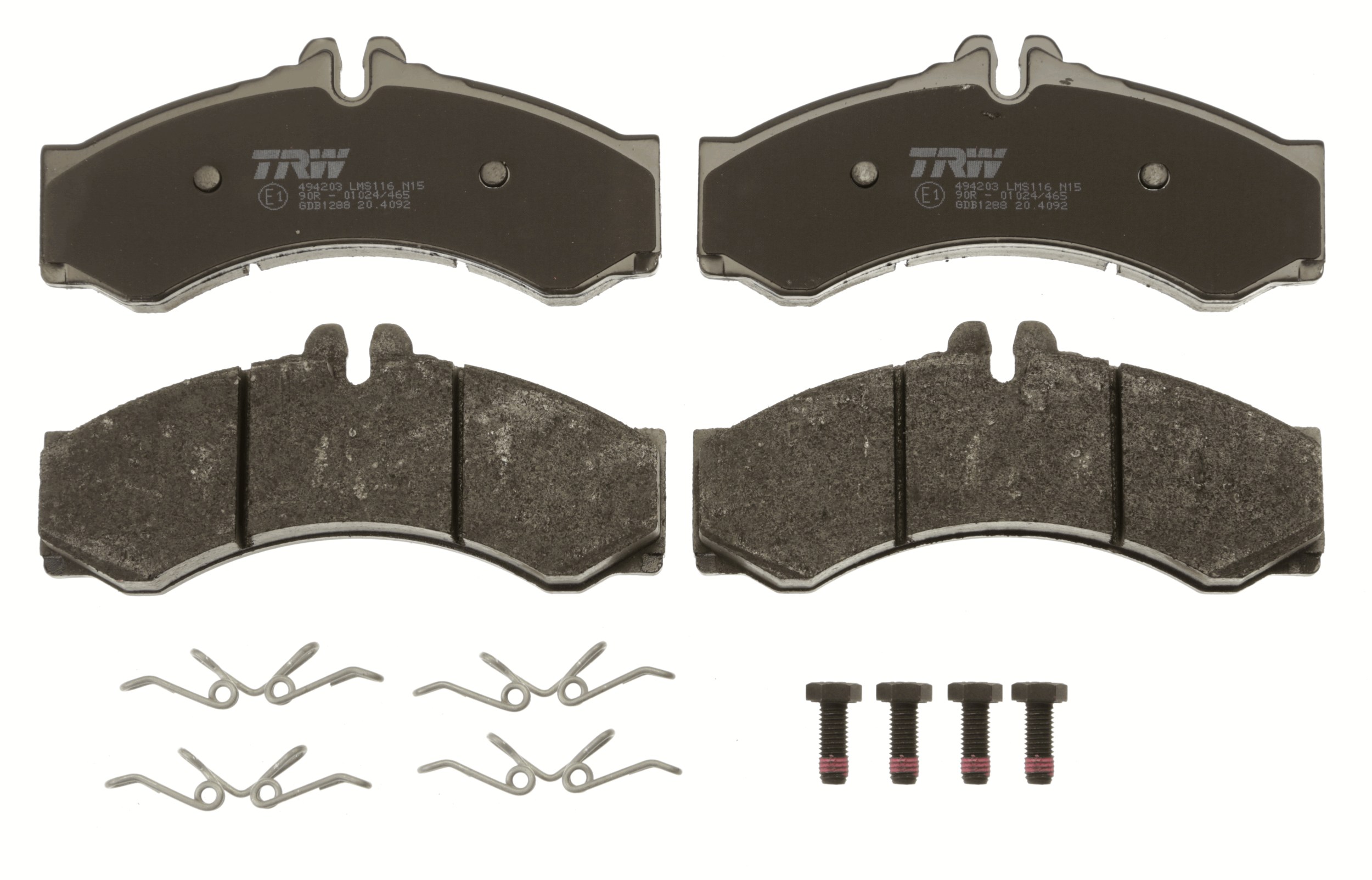 Placute frana TRW GDB1288