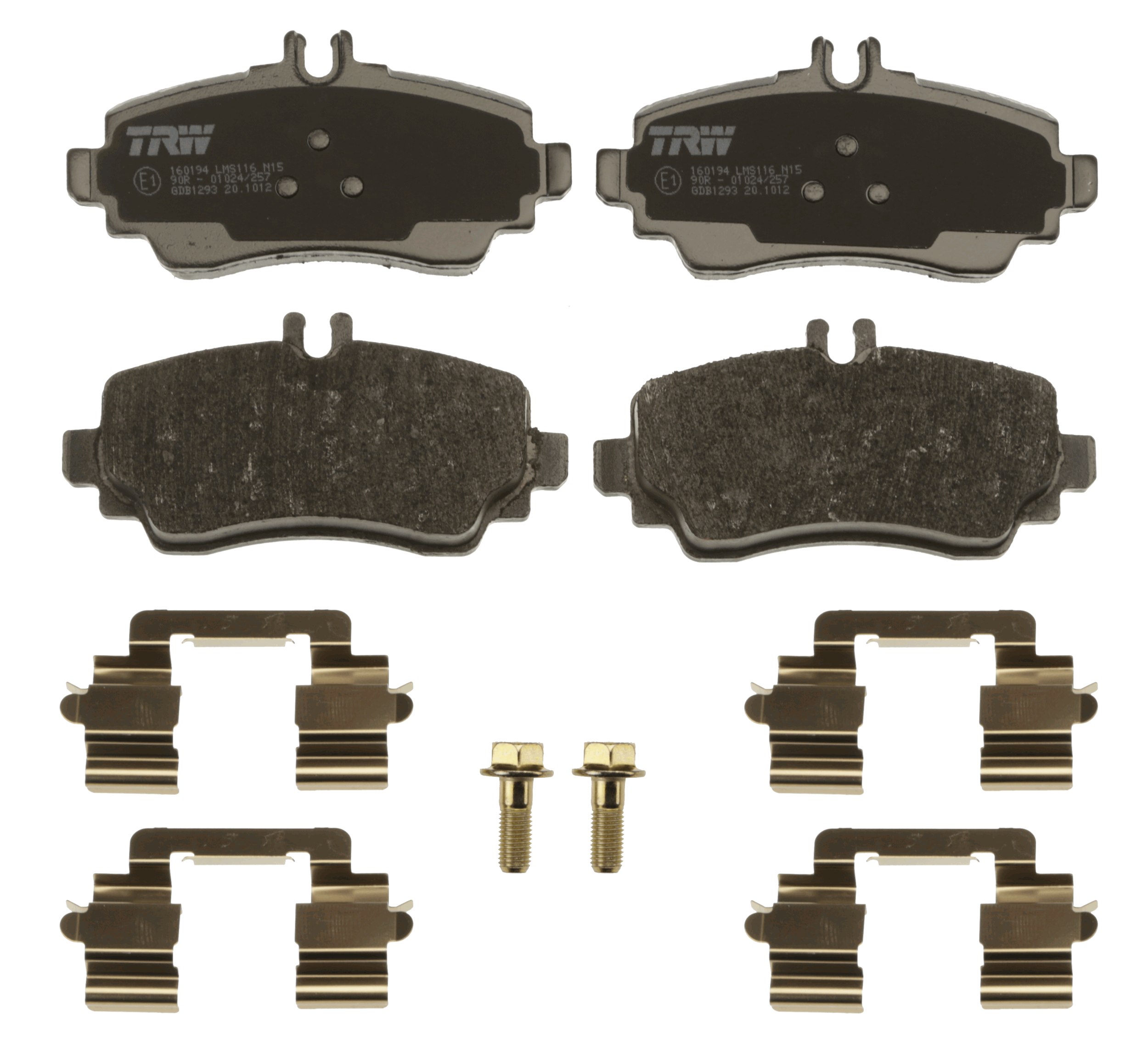 Placute frana TRW GDB1293