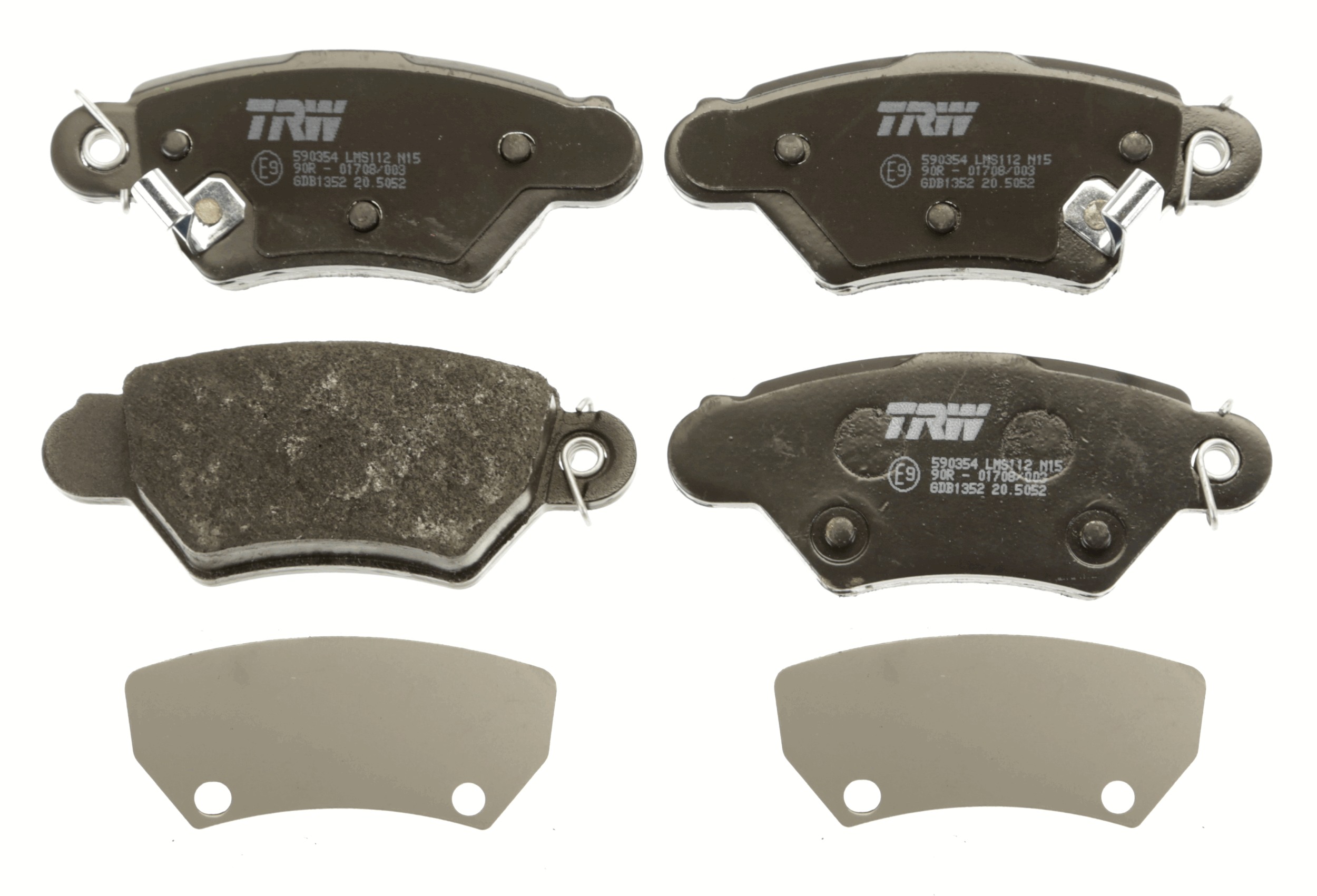 Placute frana TRW GDB1352
