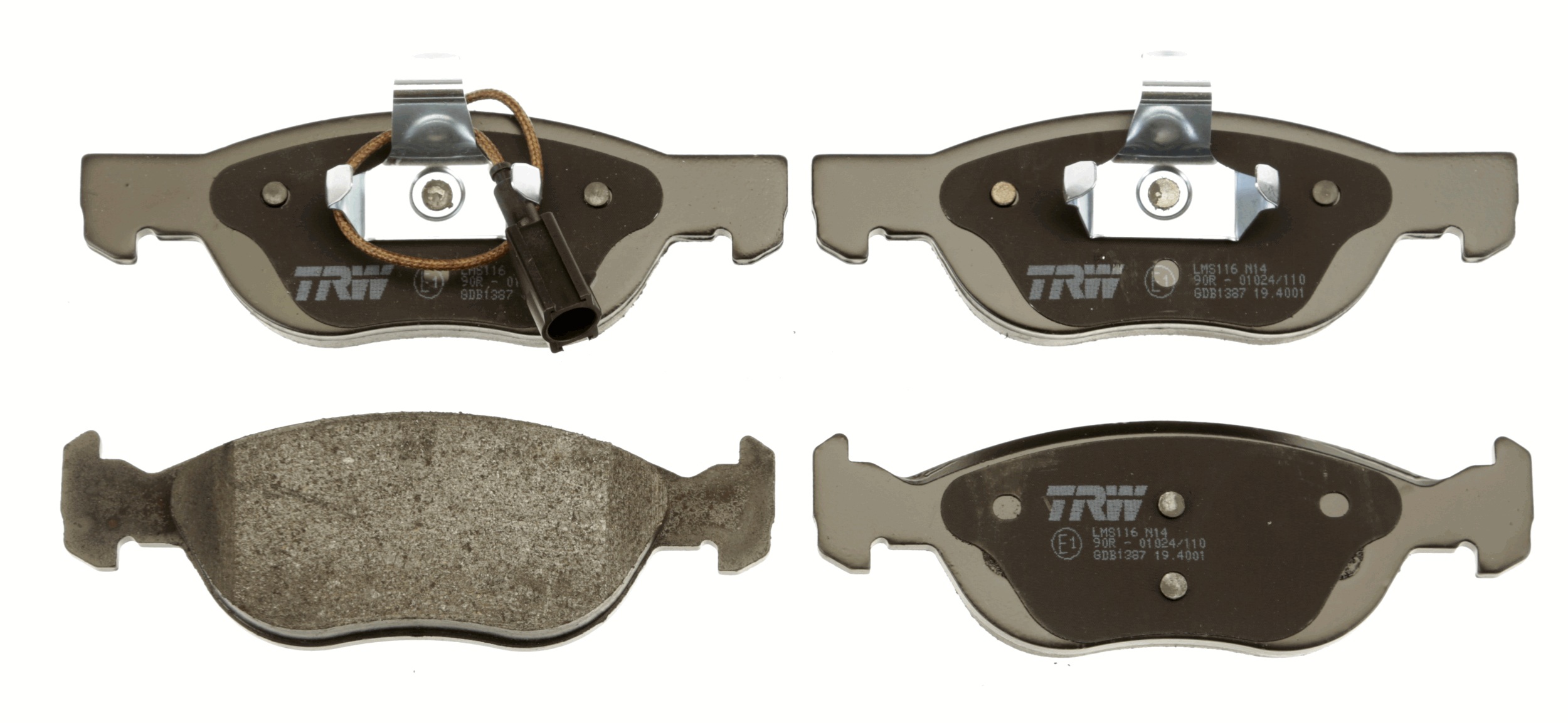 Placute frana TRW GDB1387
