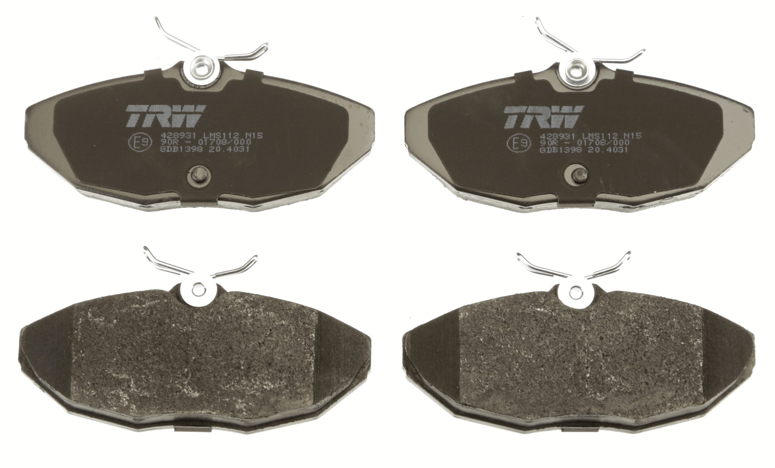 Placute frana TRW GDB1398