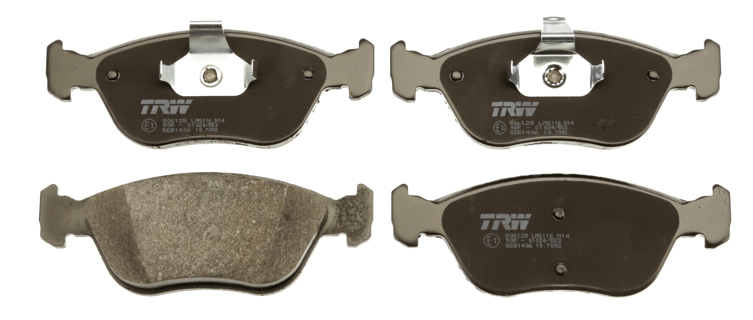 Placute frana TRW GDB1406