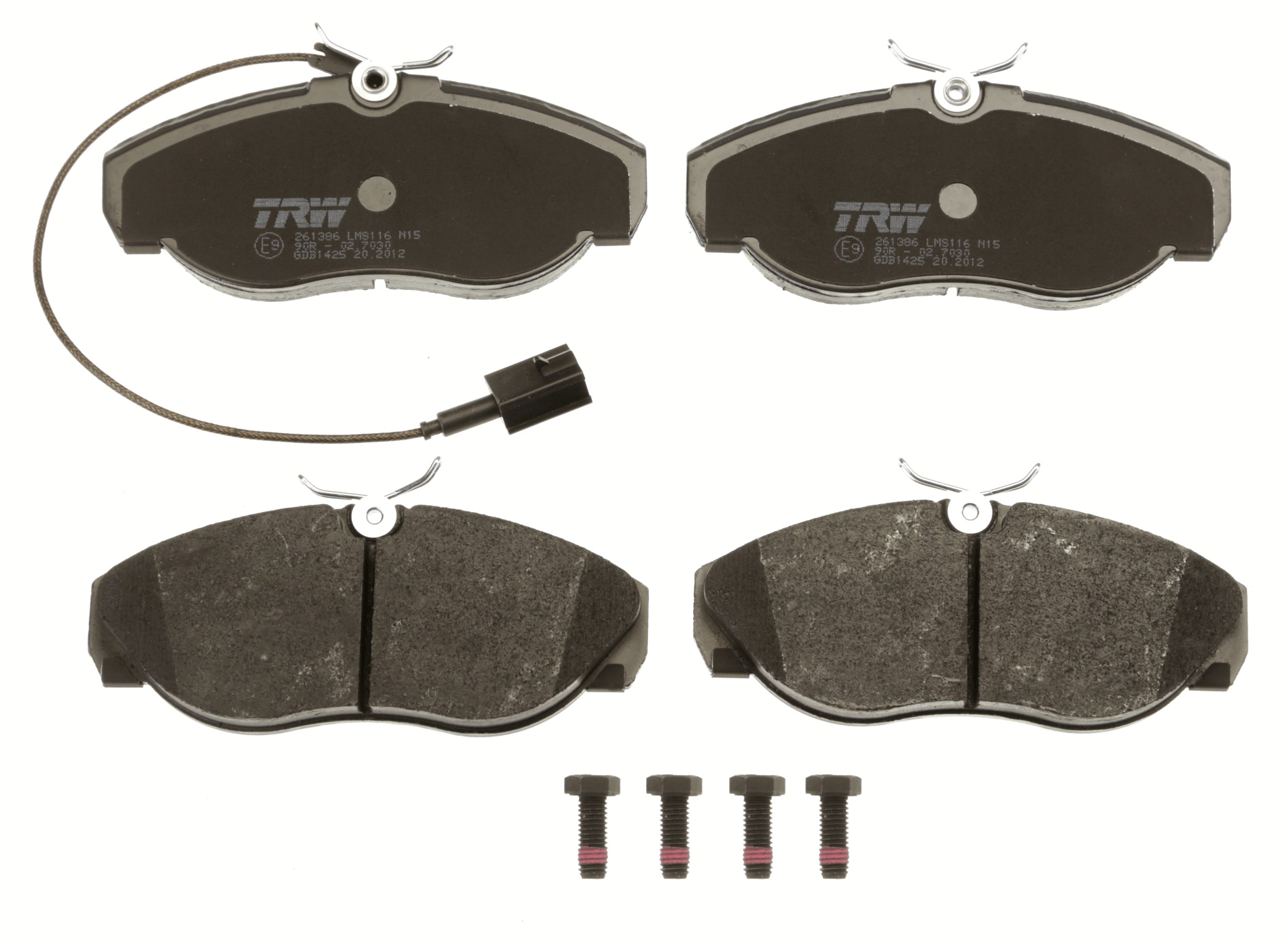 Placute frana TRW GDB1425