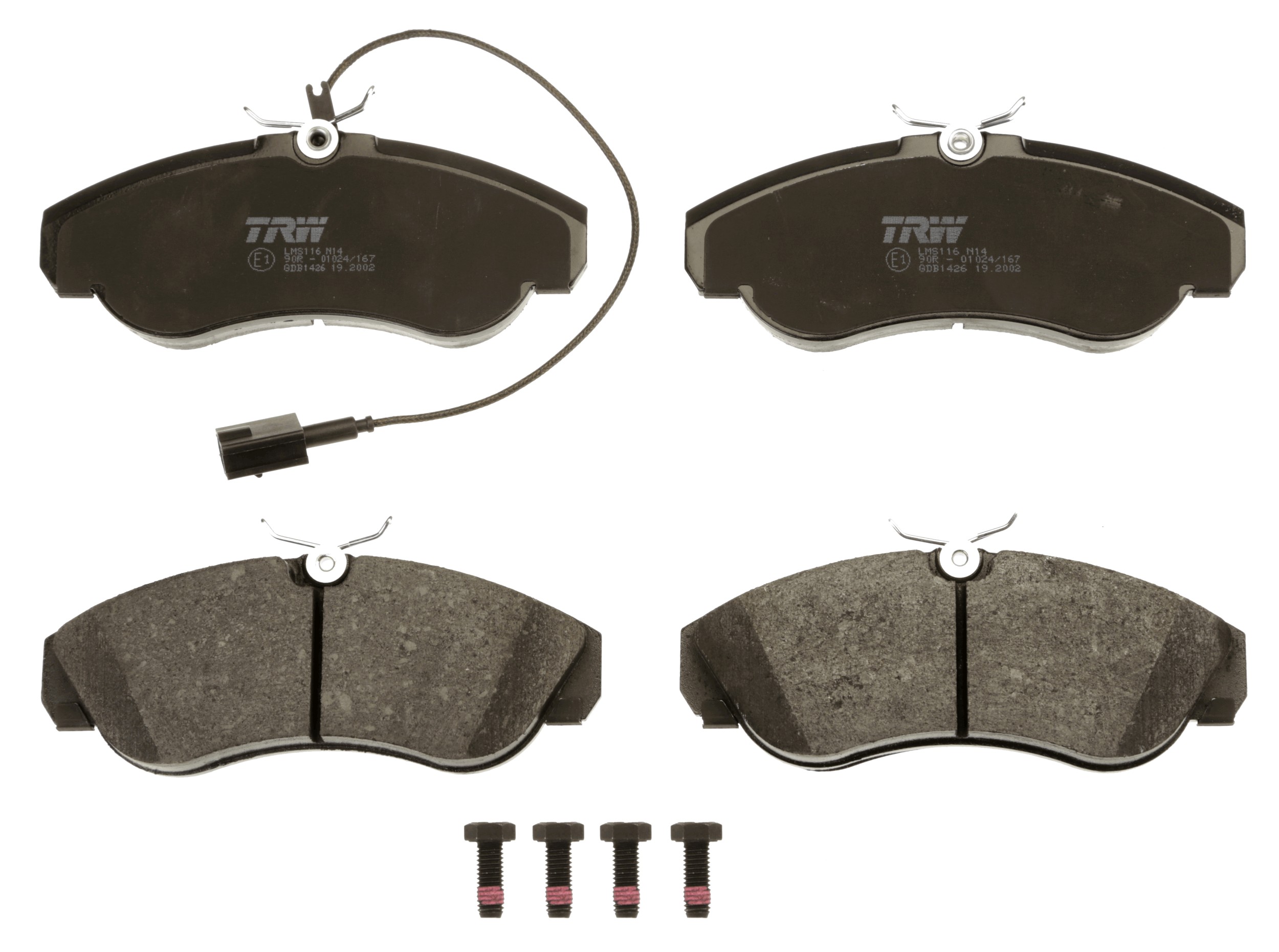 Placute frana TRW GDB1426