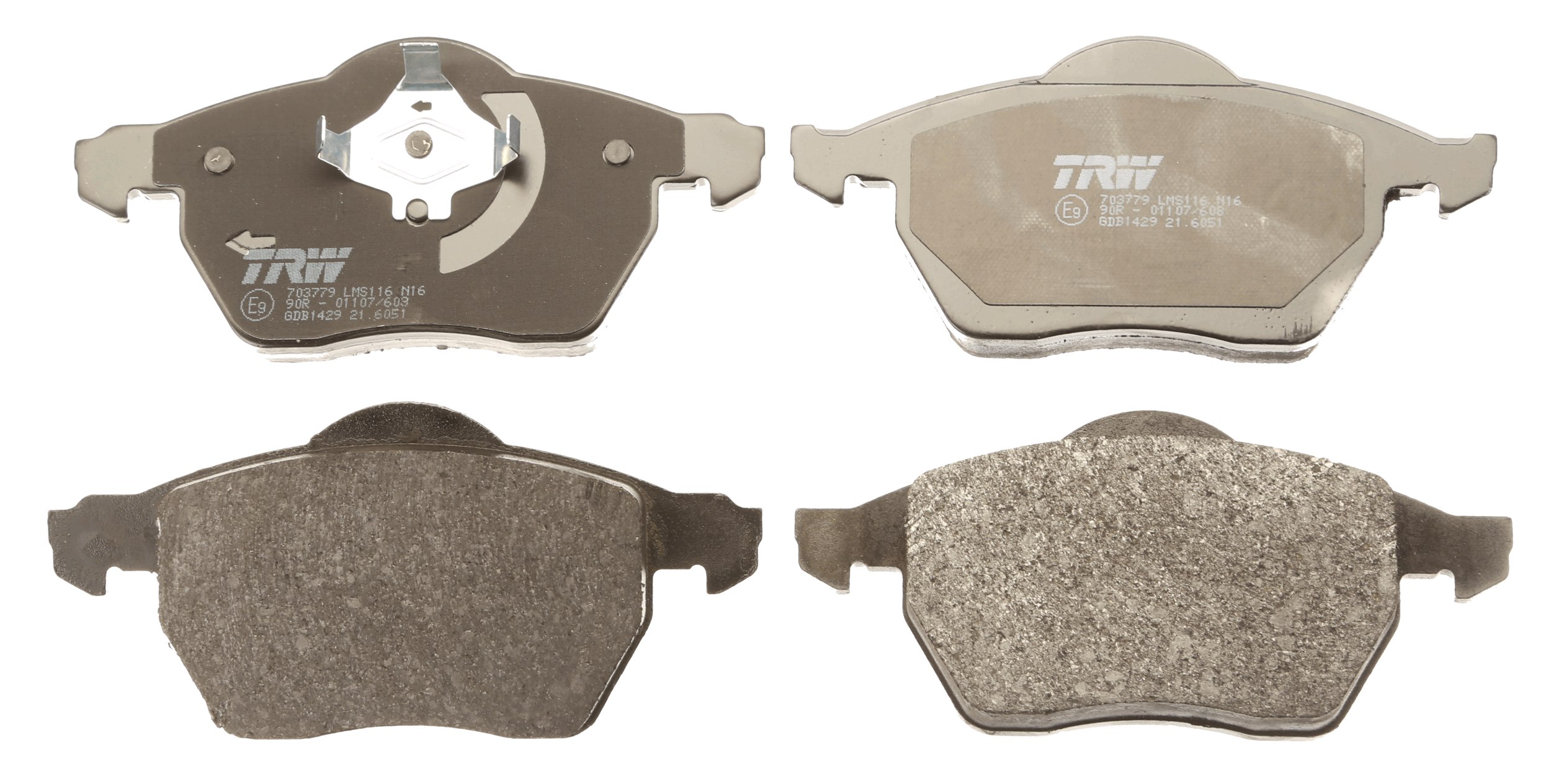 Placute frana TRW GDB1429