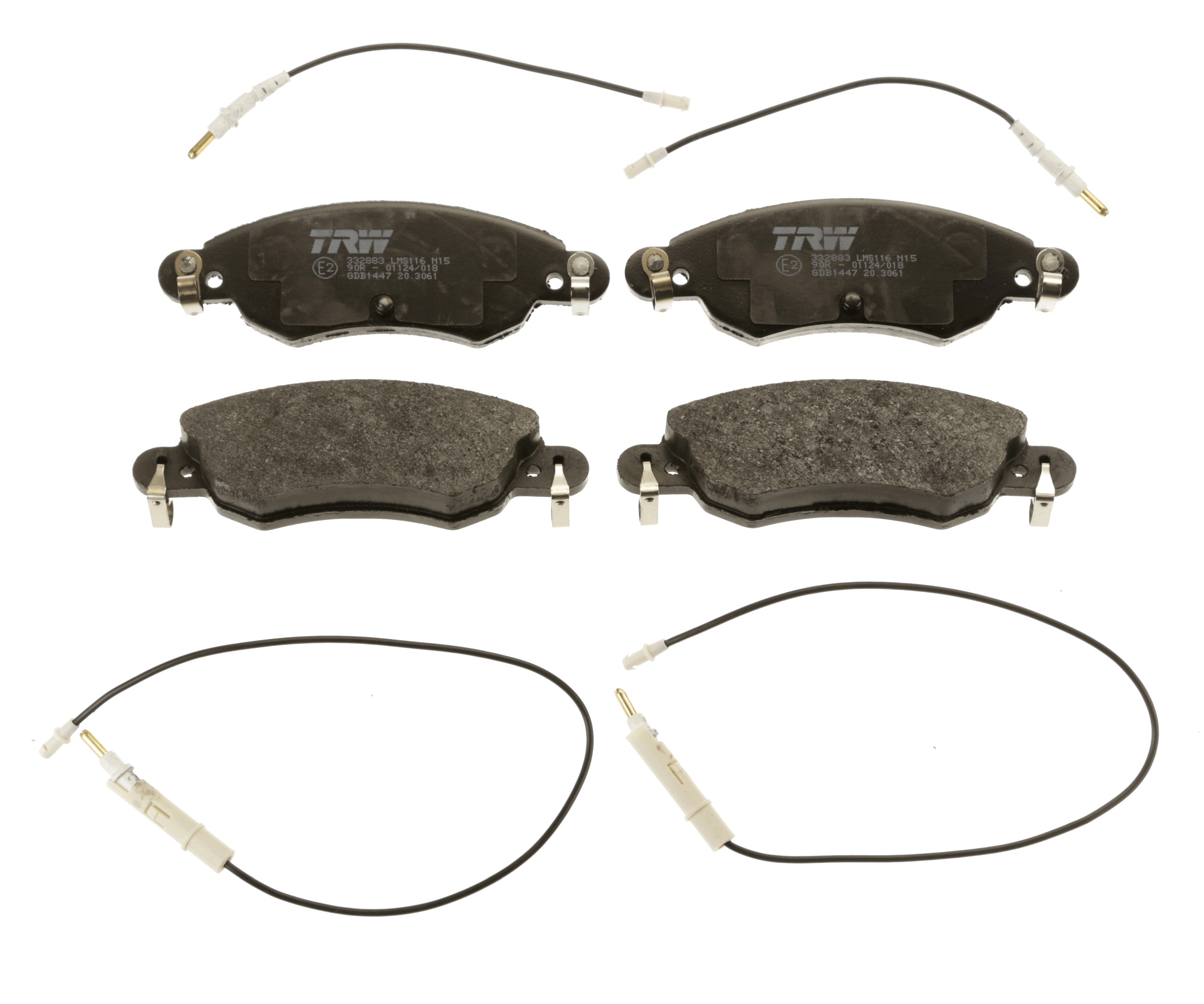 Placute frana TRW GDB1447