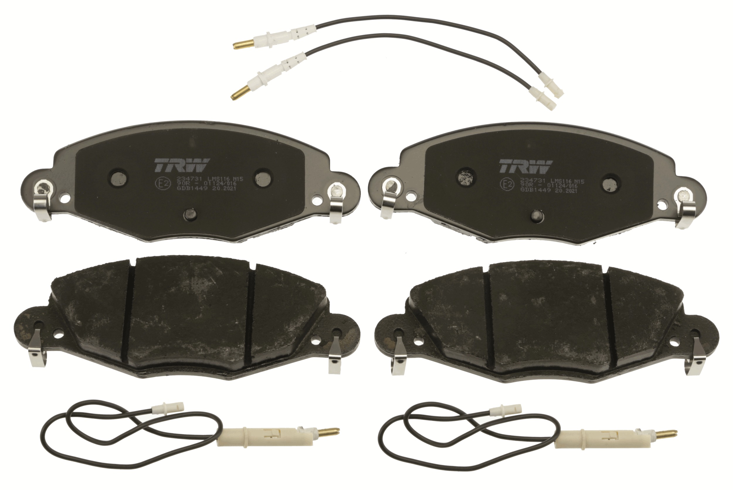 Placute frana TRW GDB1449
