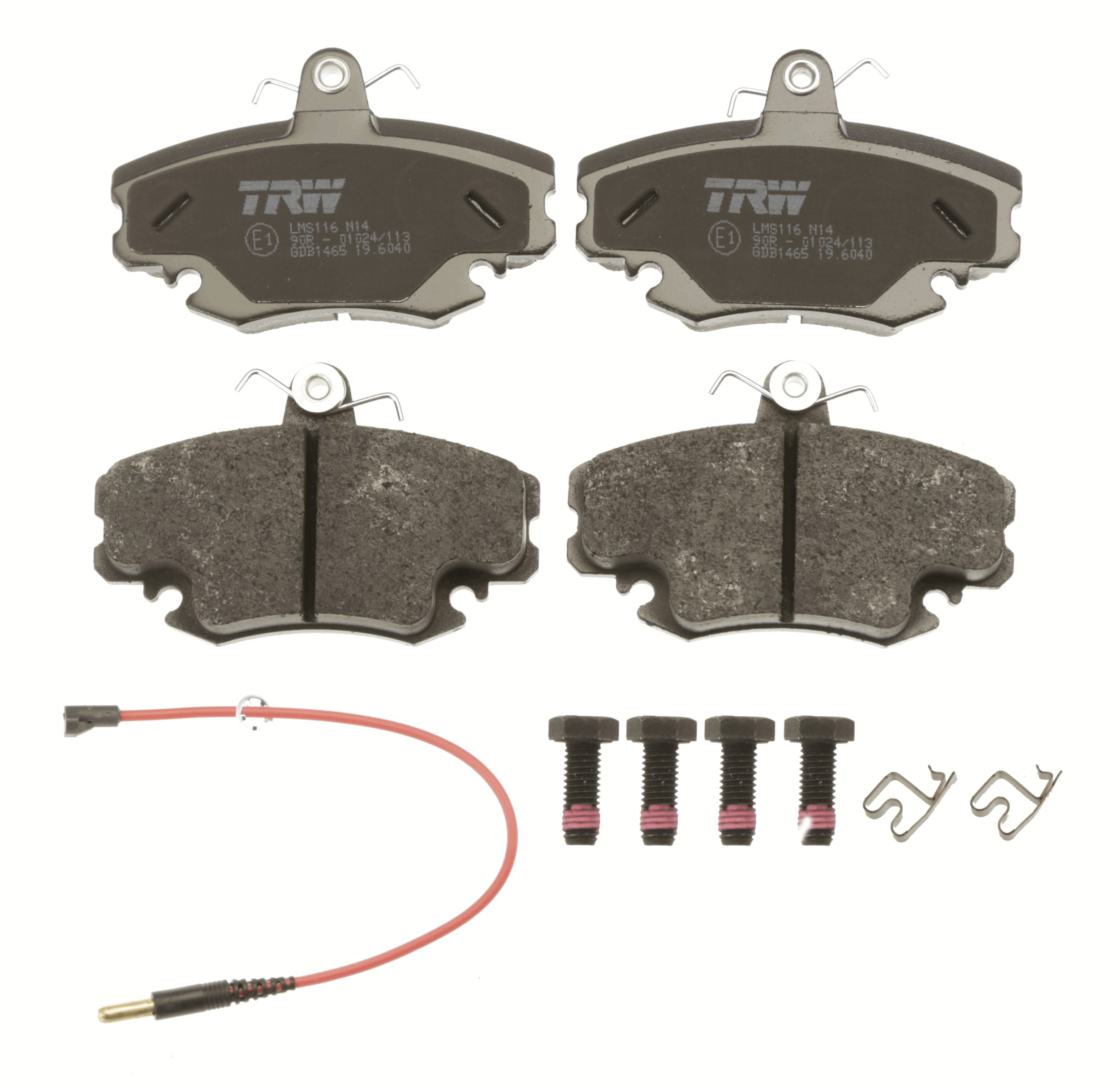 Placute frana TRW GDB1465