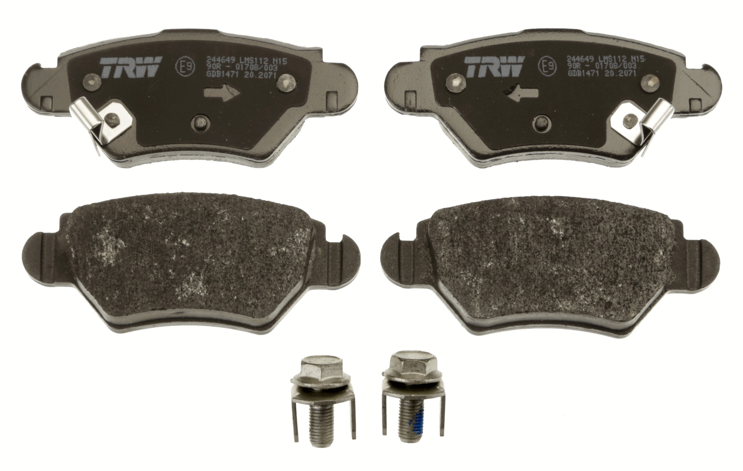 Placute frana TRW GDB1471