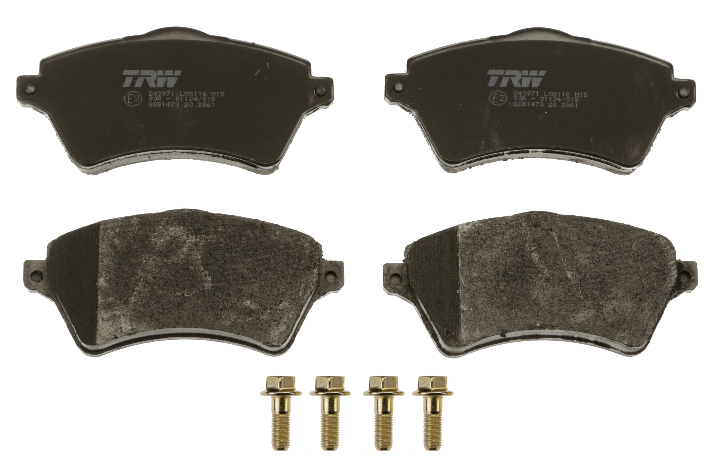 Placute frana TRW GDB1473
