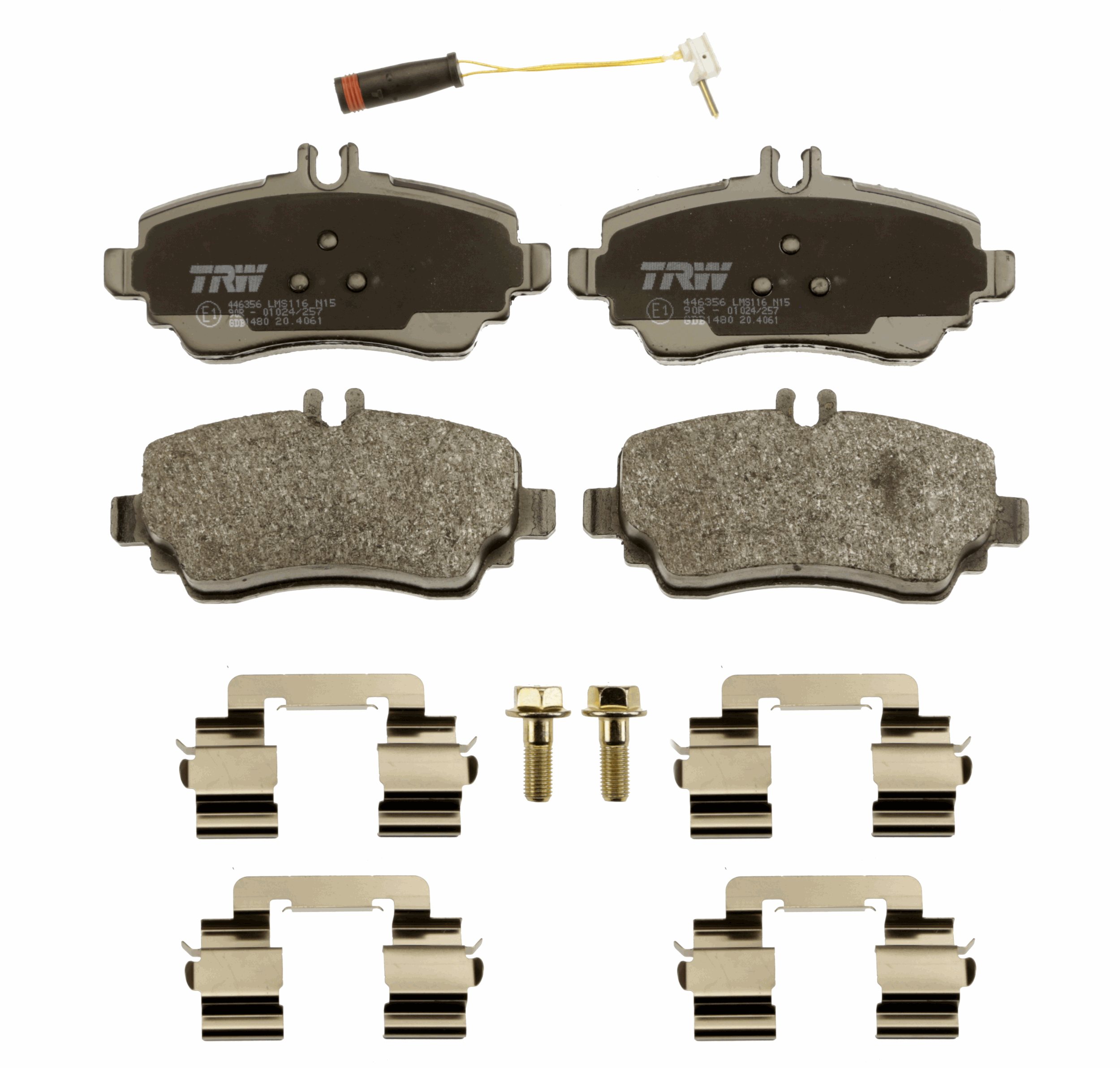 Placute frana TRW GDB1480