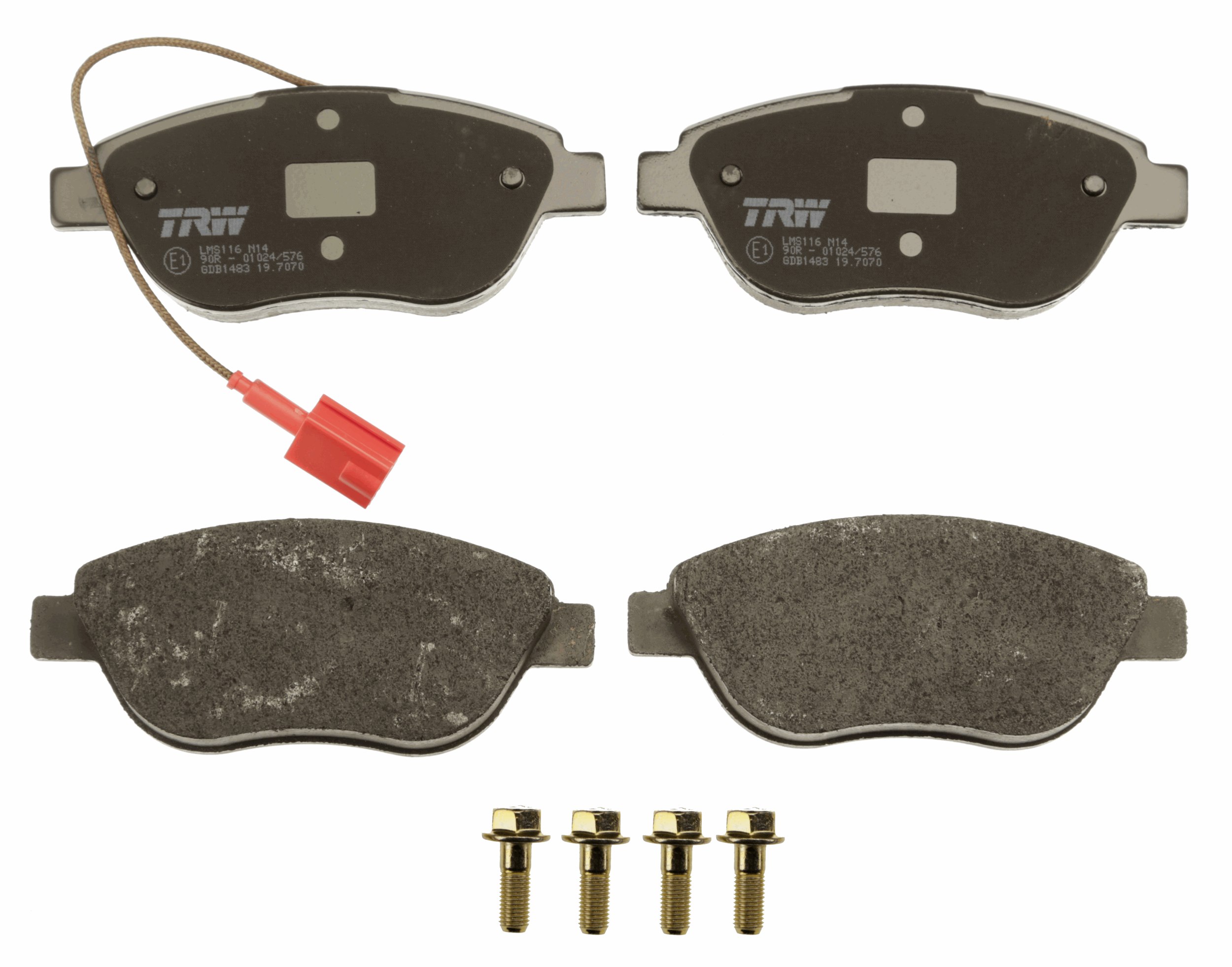 Placute frana TRW GDB1483