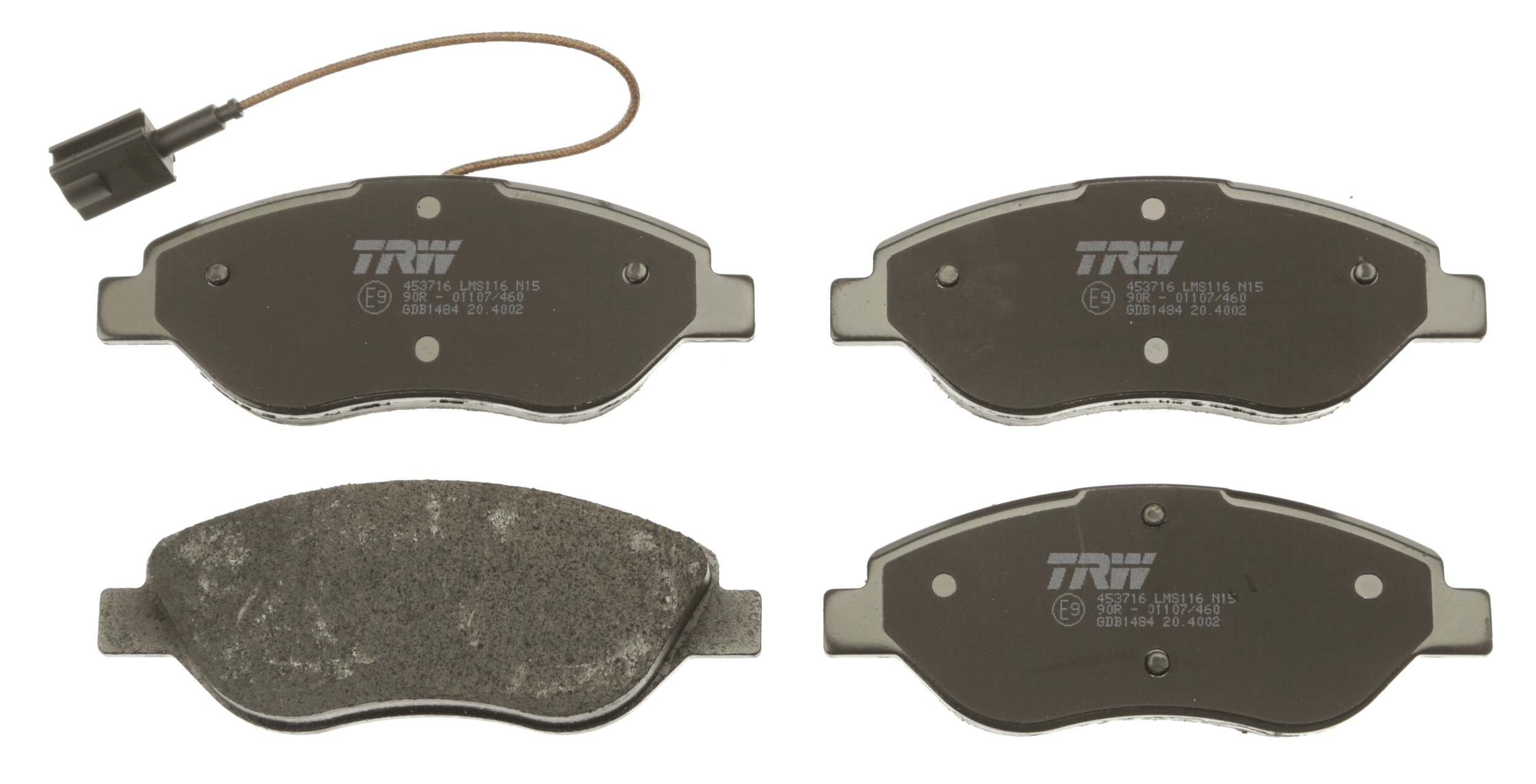 Placute frana TRW GDB1484