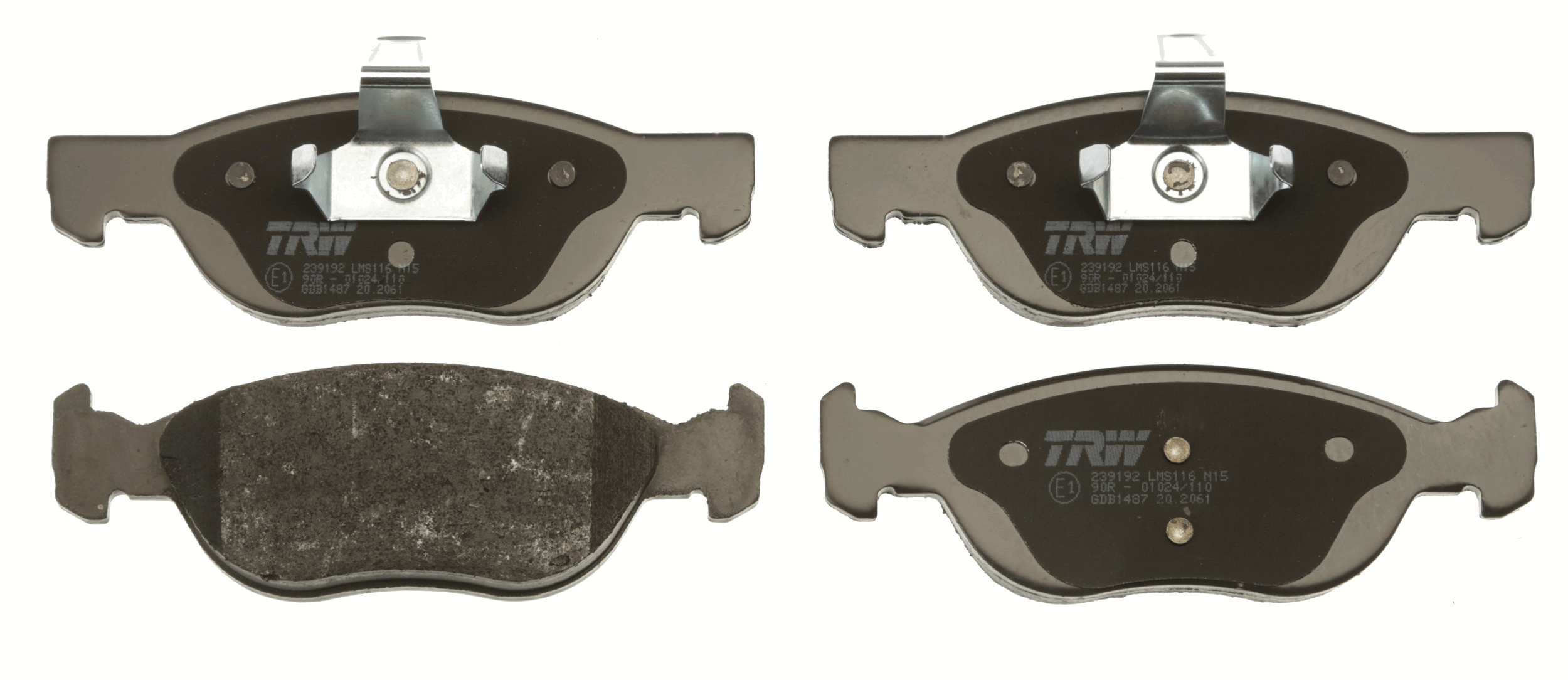 Placute frana TRW GDB1487