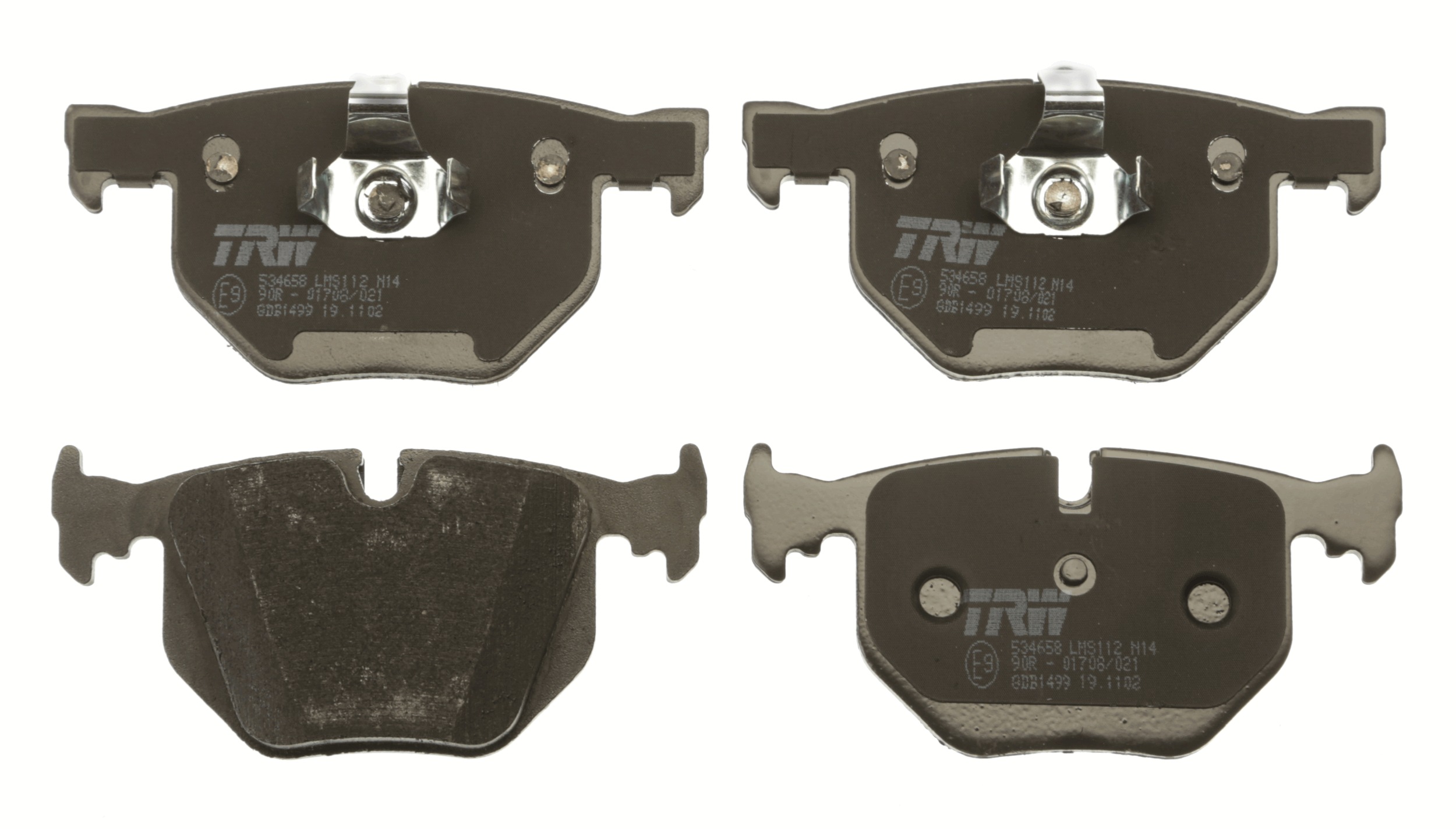 Placute frana TRW GDB1499