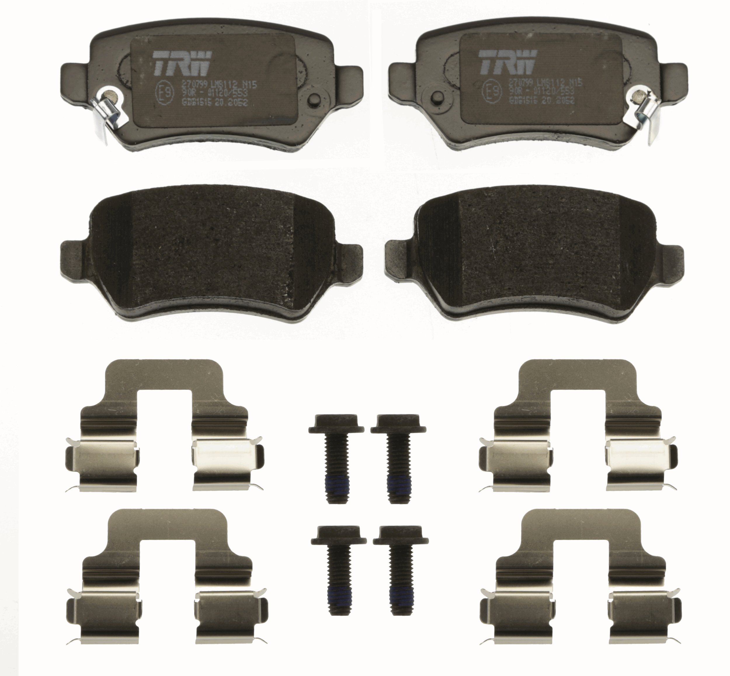 Placute frana TRW GDB1515
