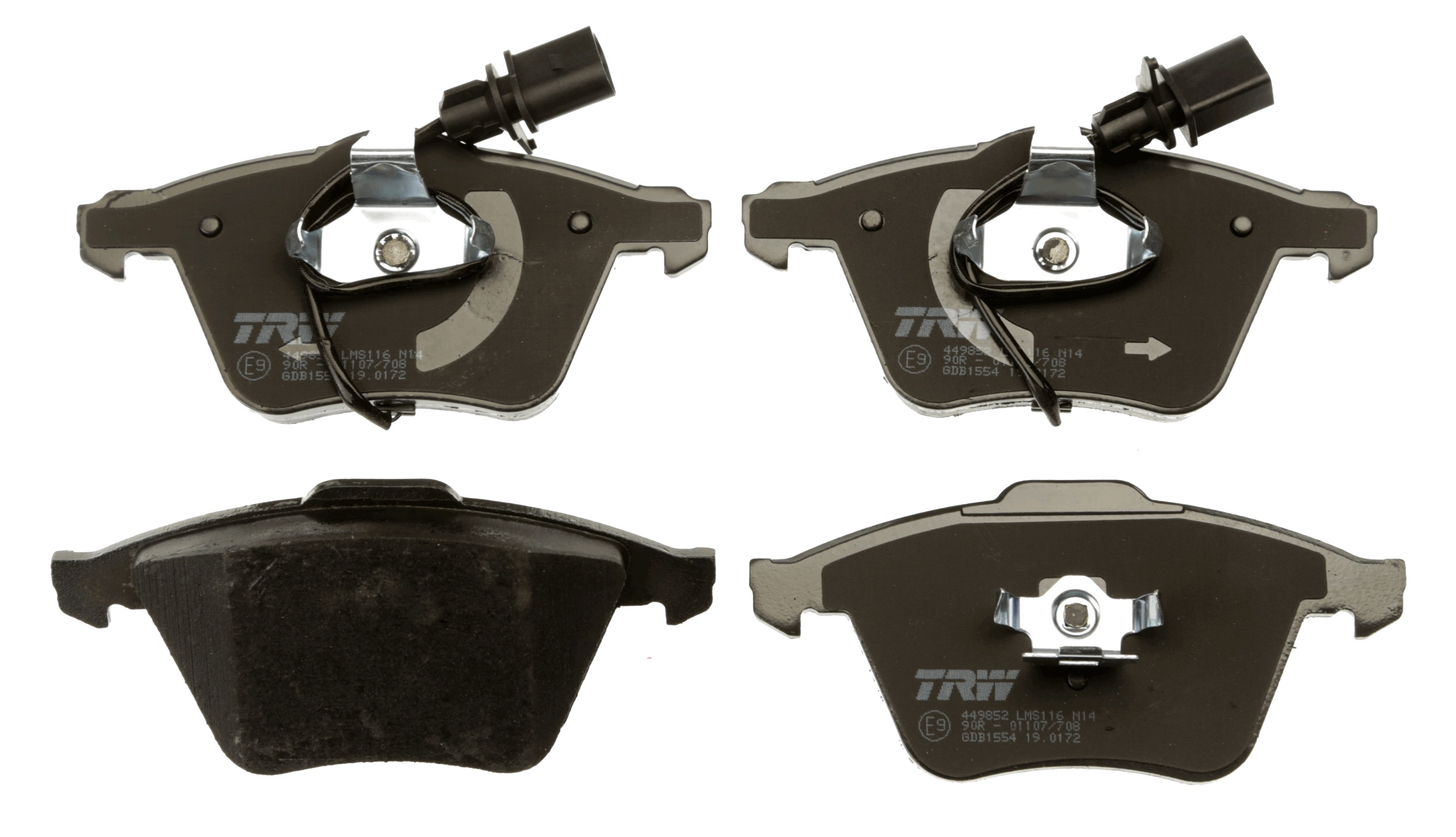 Placute frana TRW GDB1554