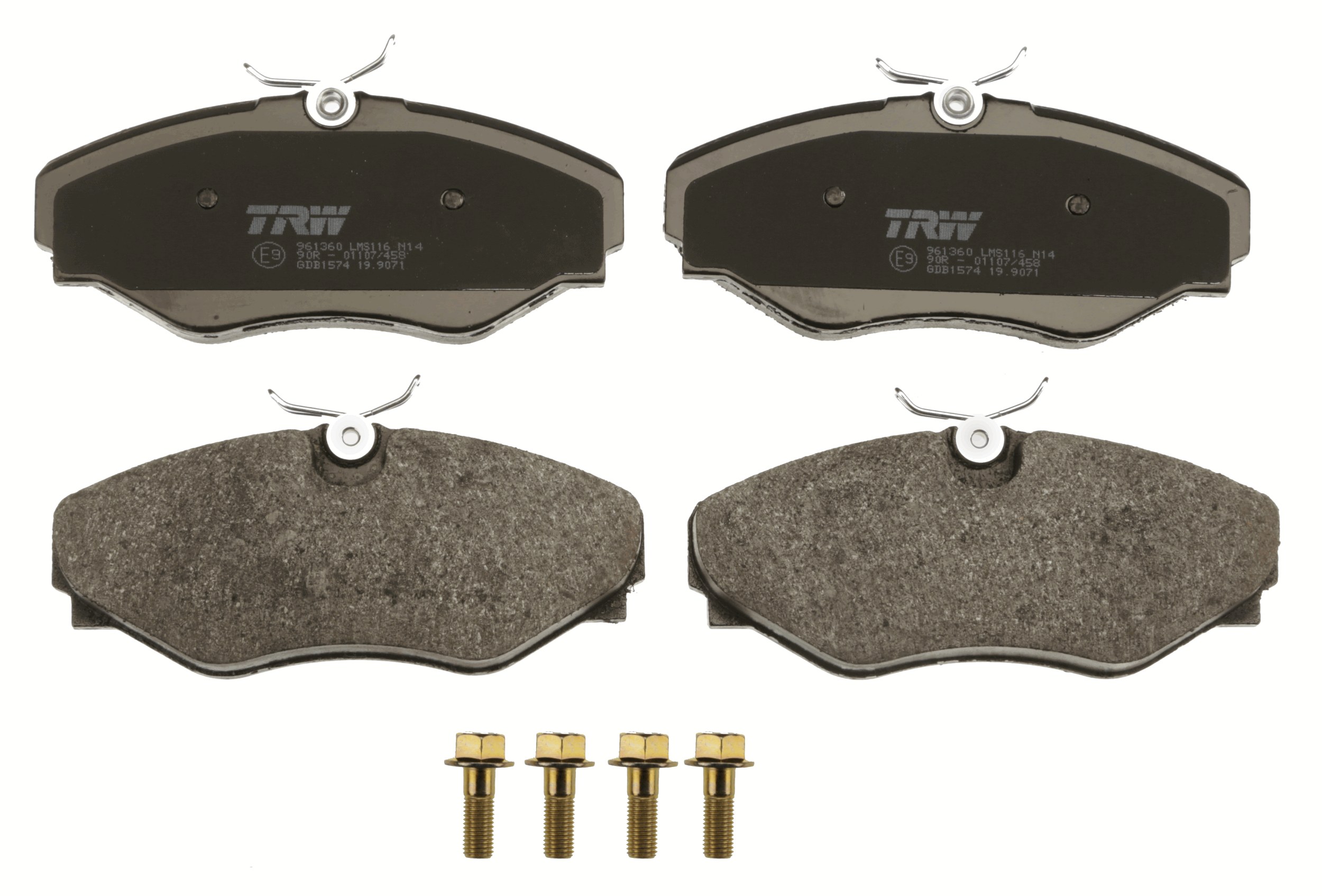 Placute frana TRW GDB1574