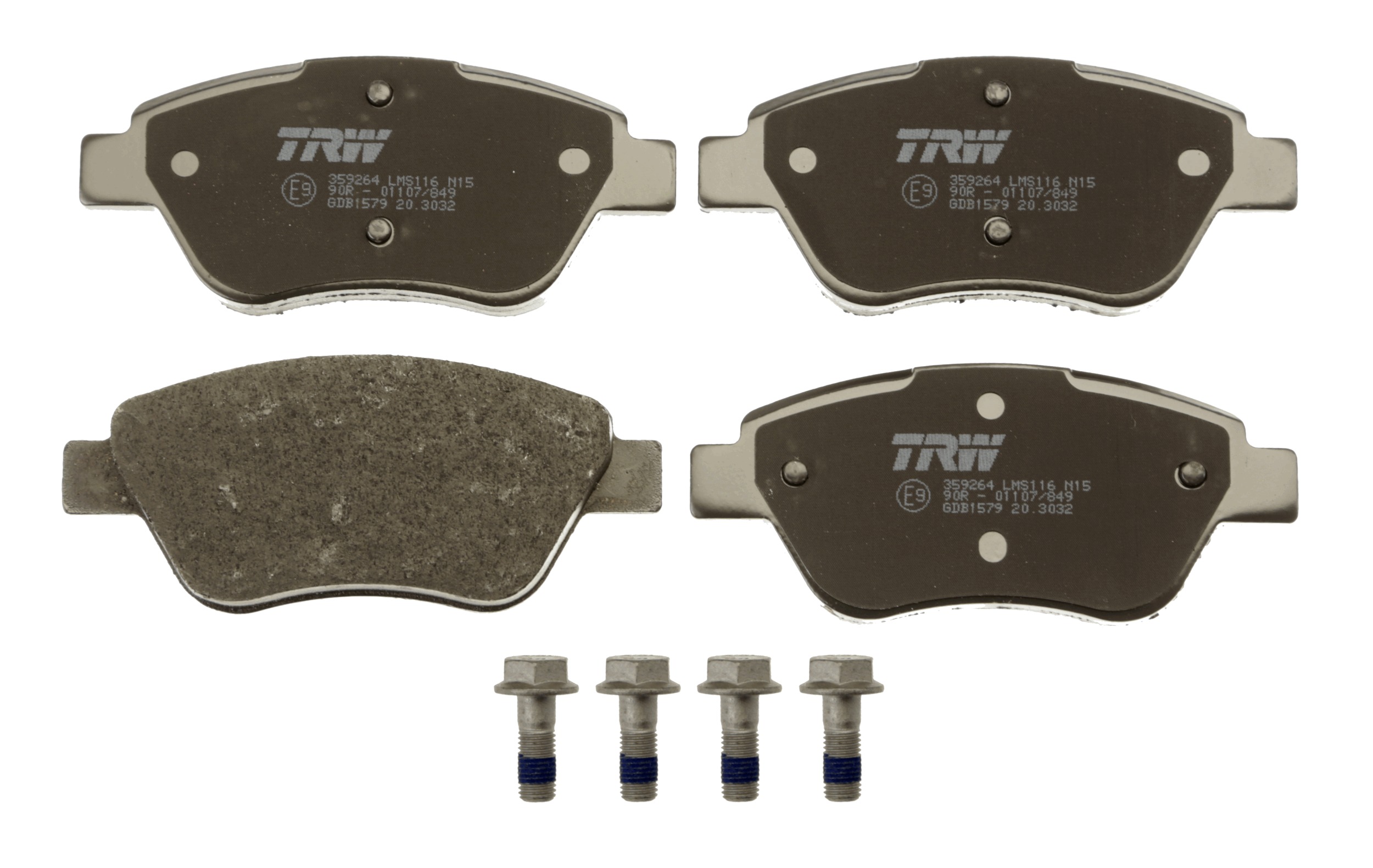 Placute frana TRW GDB1579