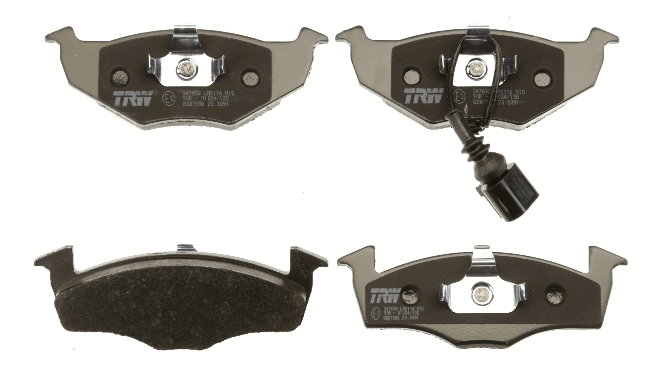 Placute frana TRW GDB1586