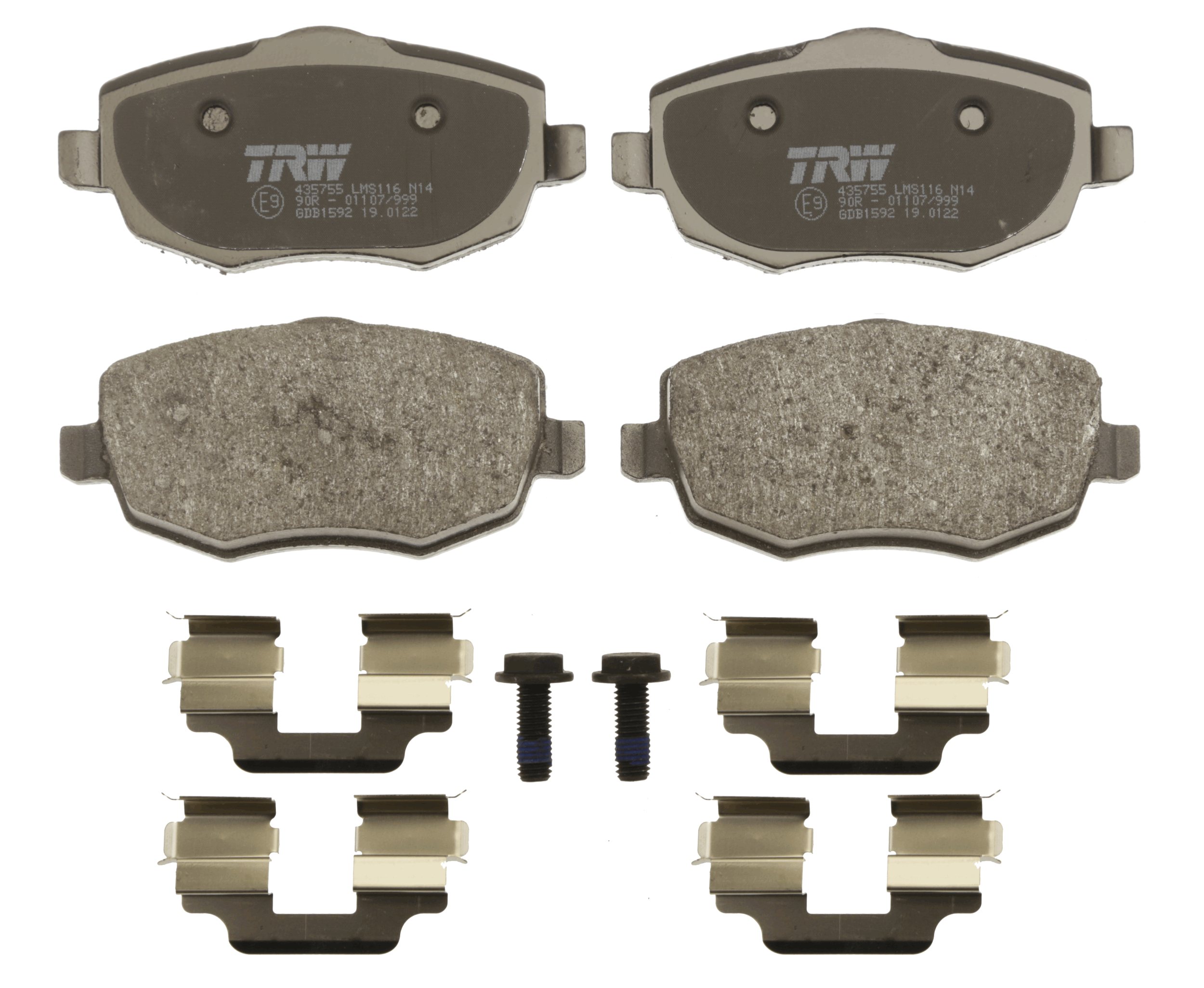 Placute frana TRW GDB1592