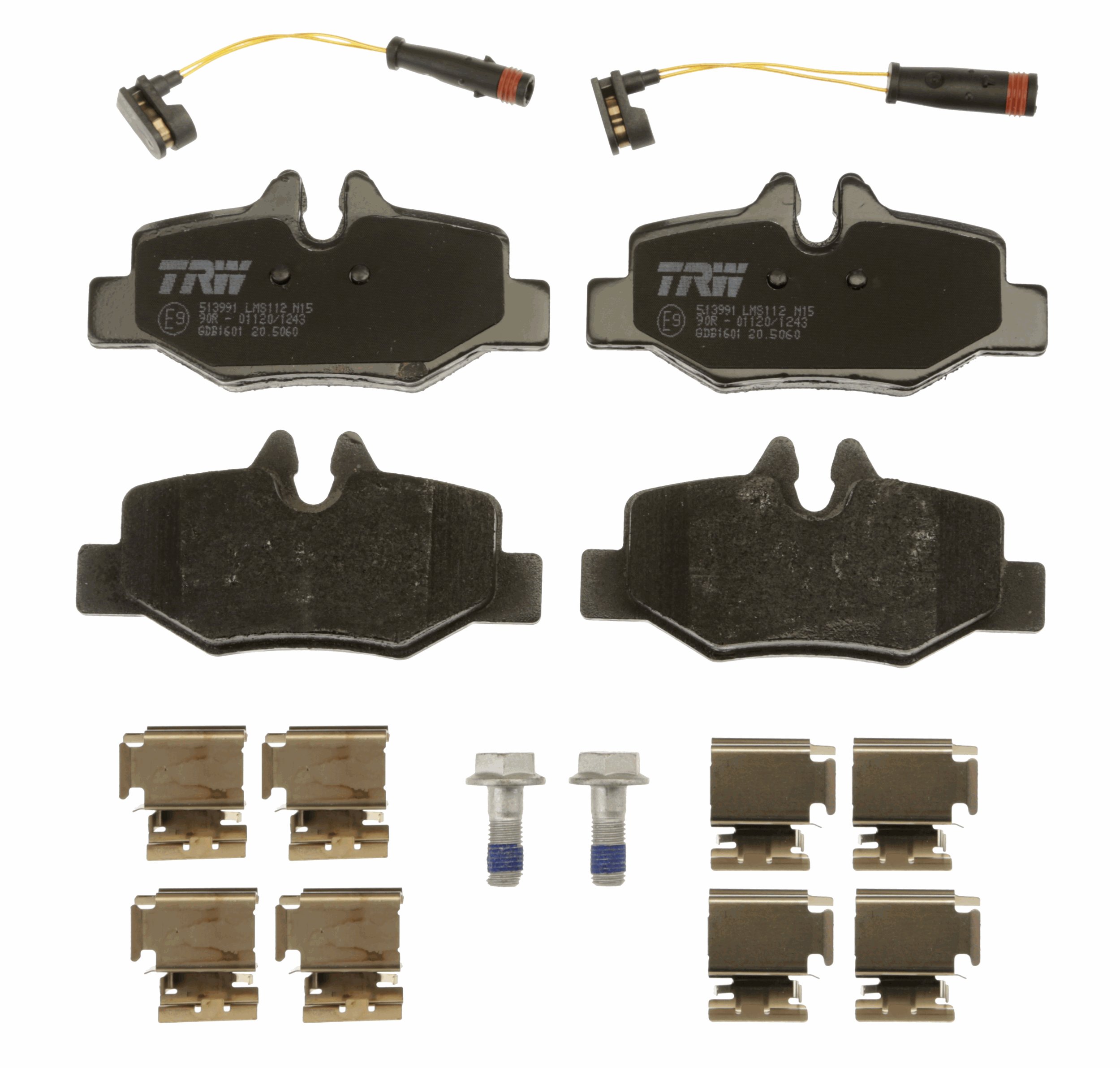 Placute frana TRW GDB1601