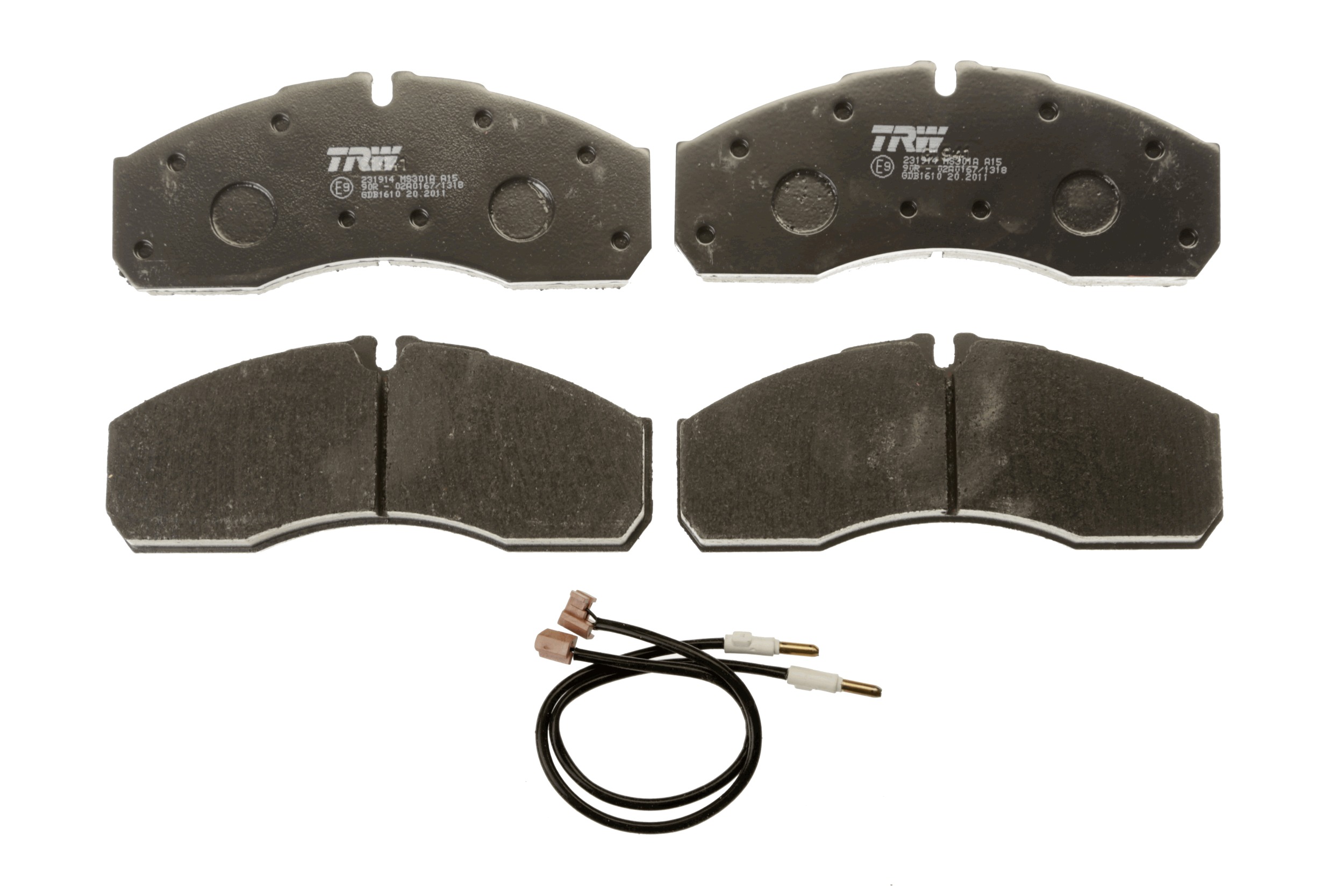 Placute frana TRW GDB1610