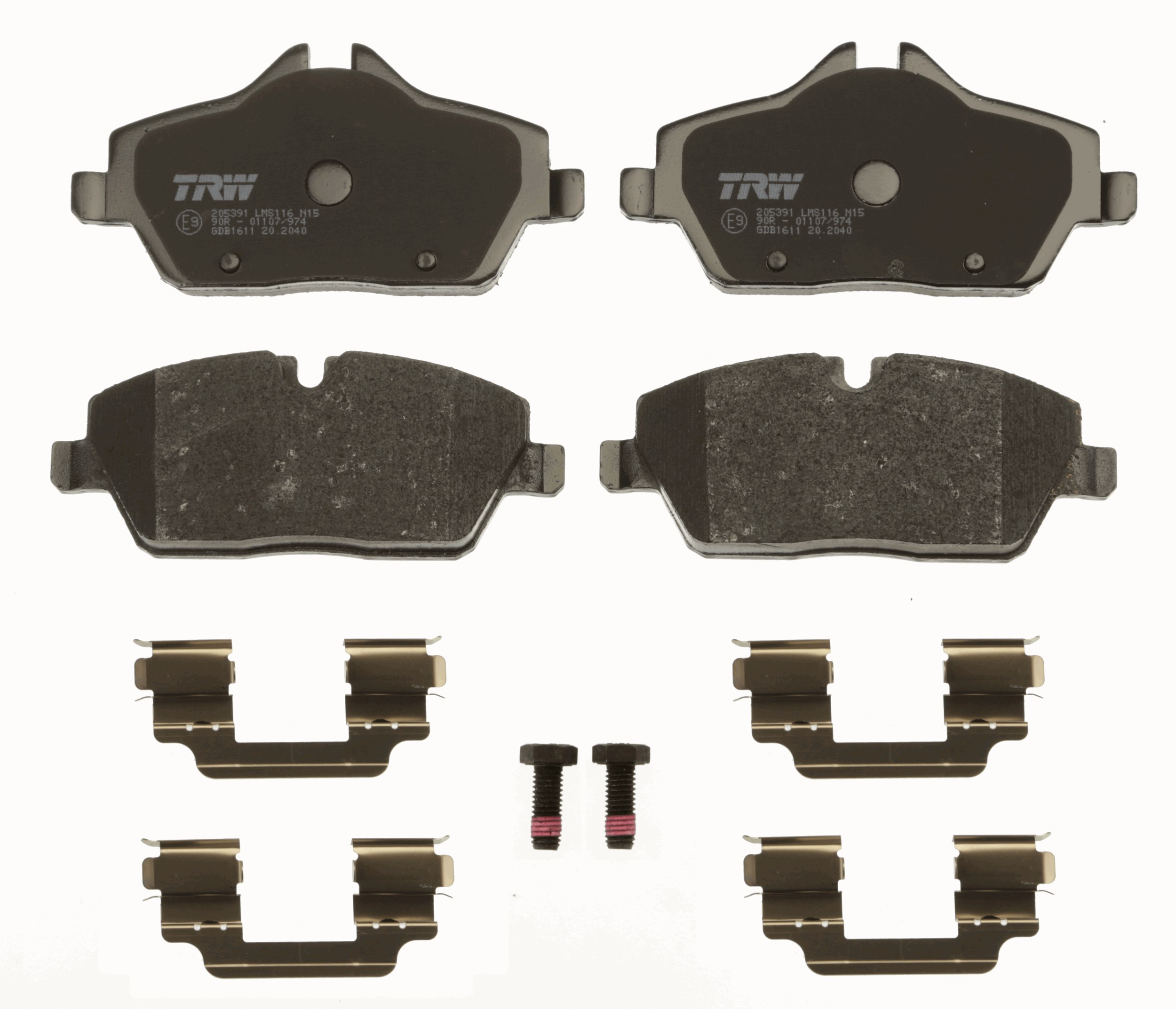 Placute frana TRW GDB1611