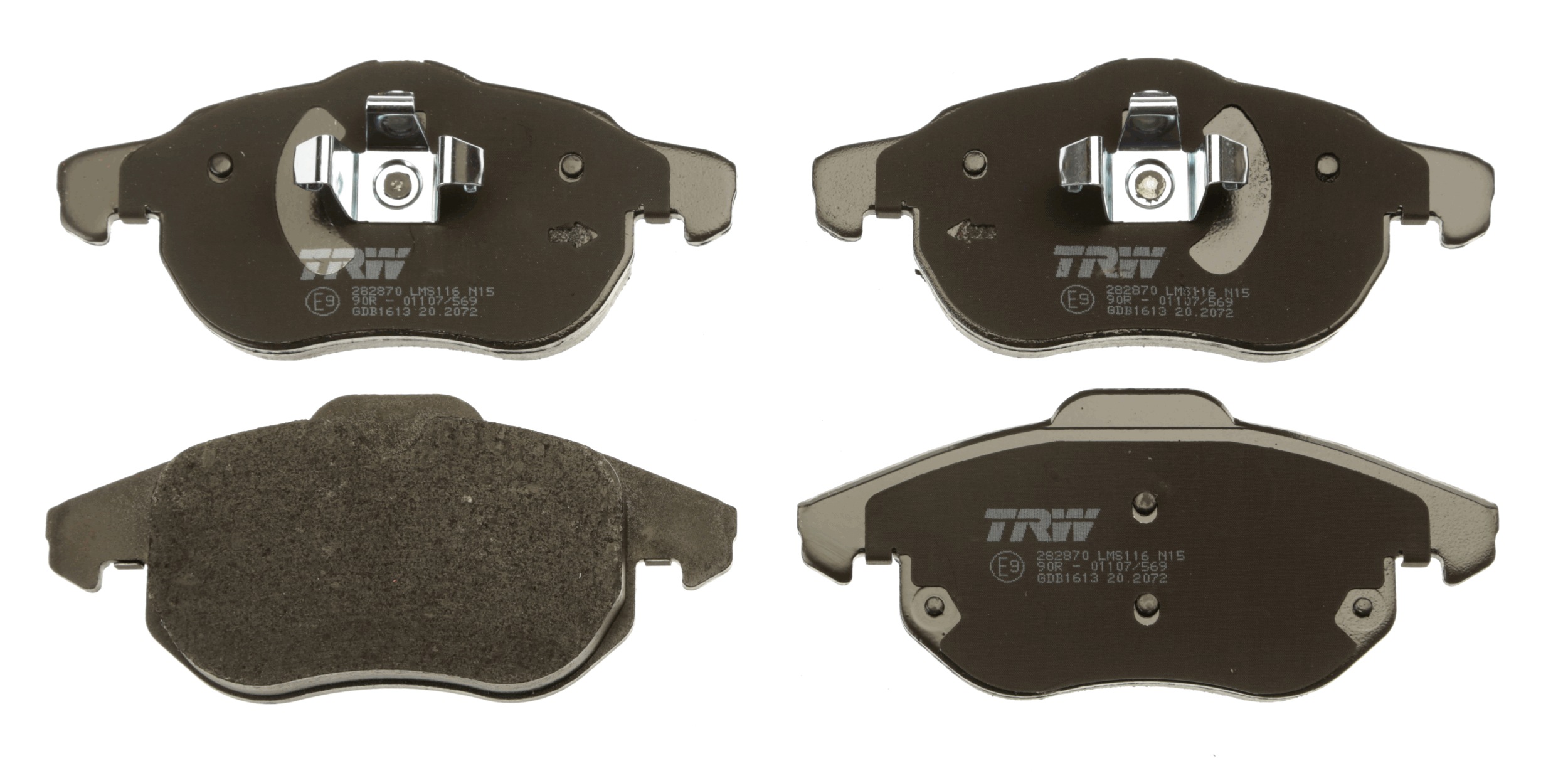 Placute frana TRW GDB1613