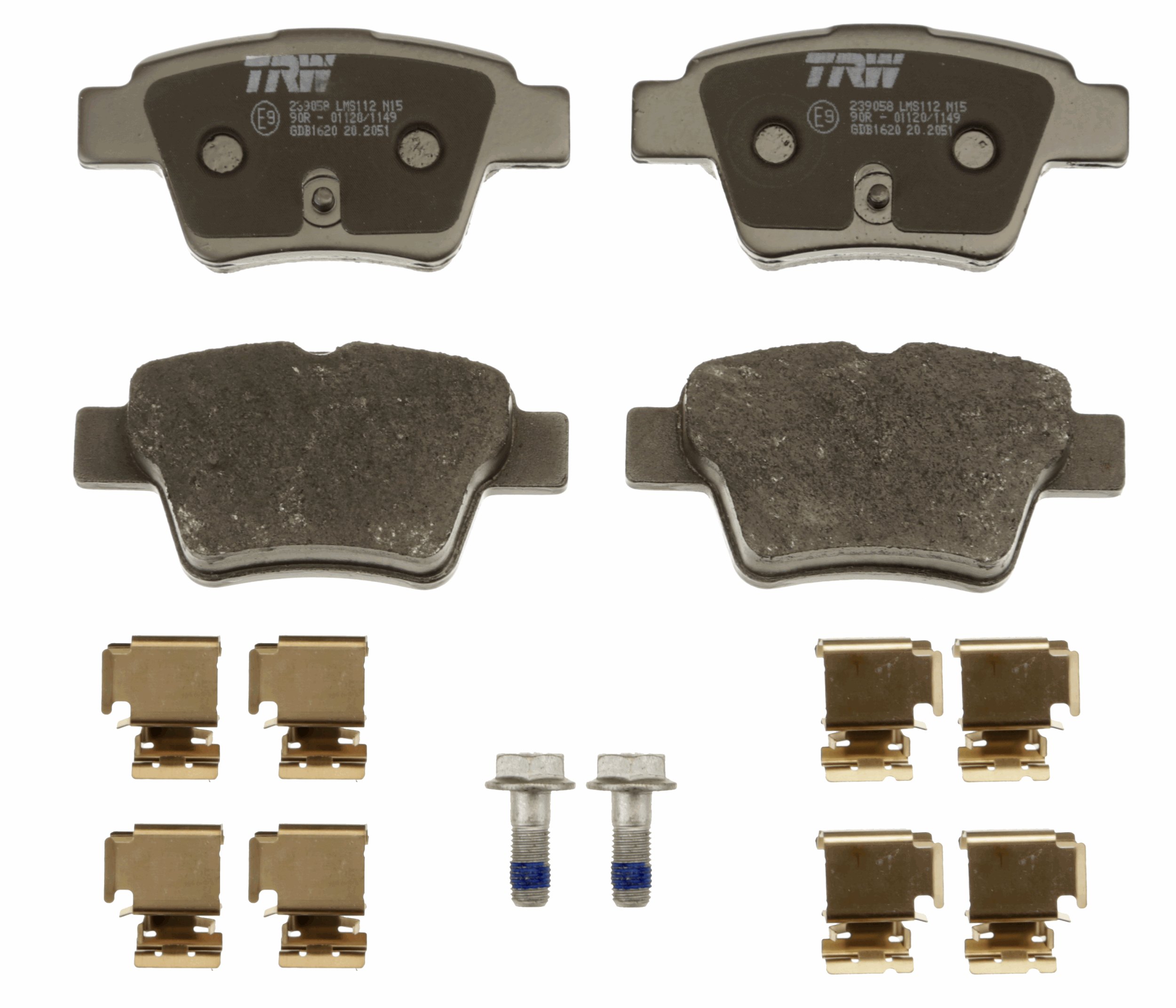 Placute frana TRW GDB1620