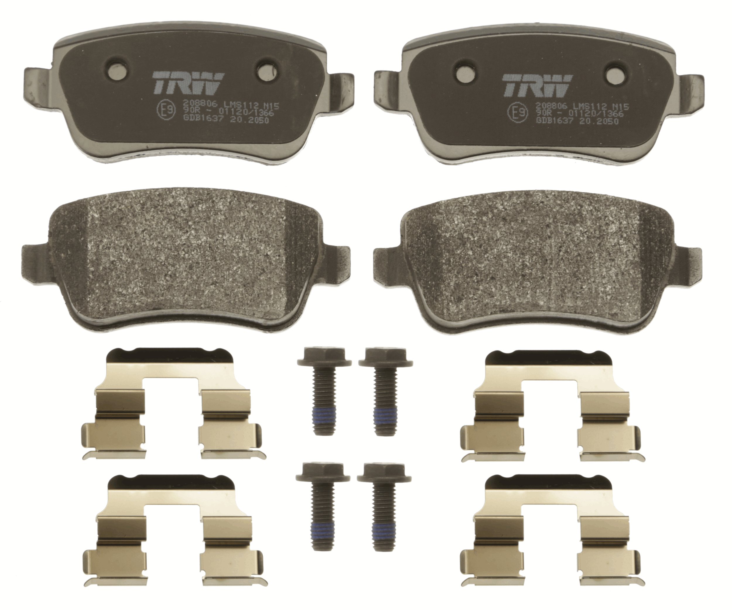 Placute frana TRW GDB1637