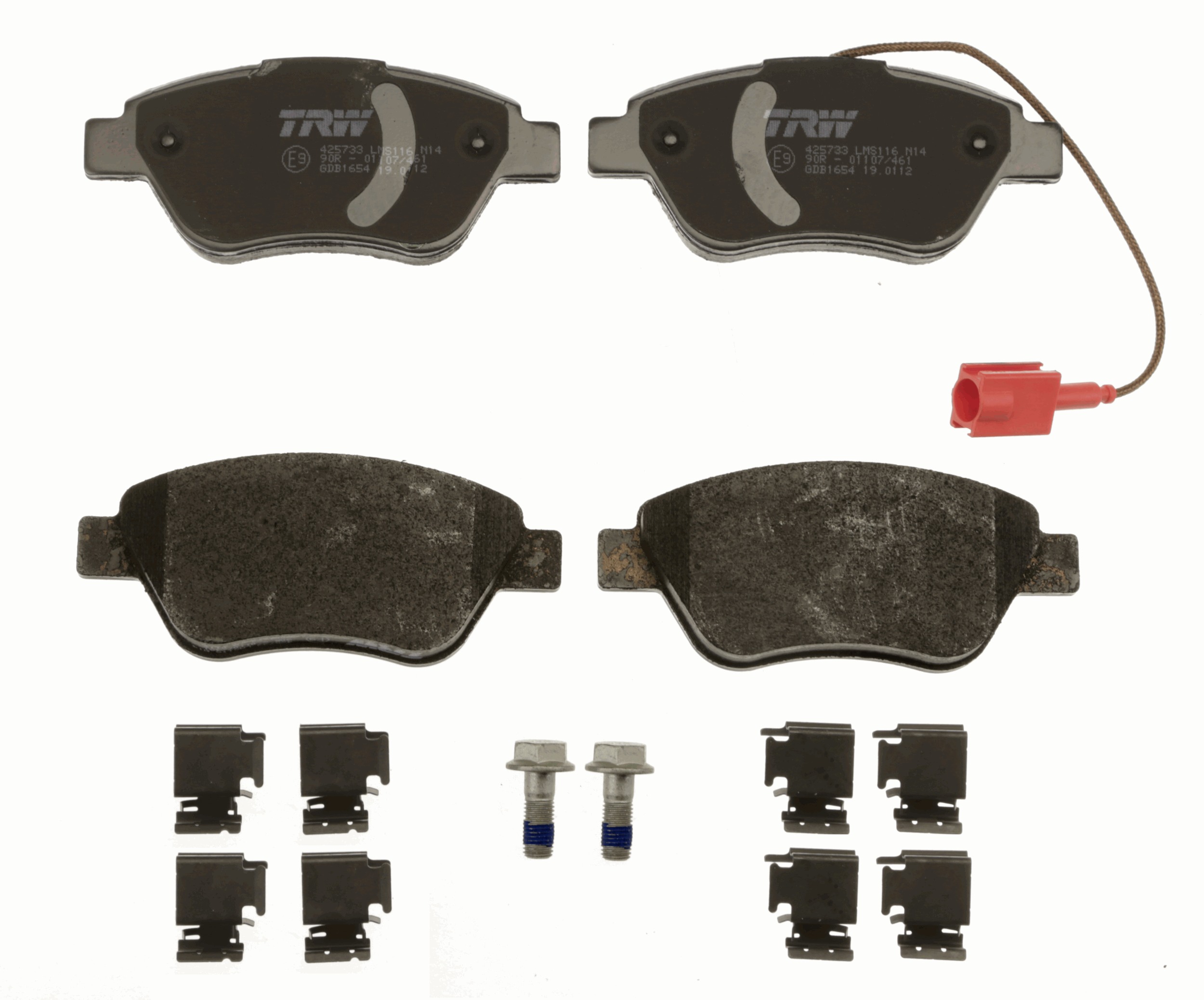 Placute frana TRW GDB1654