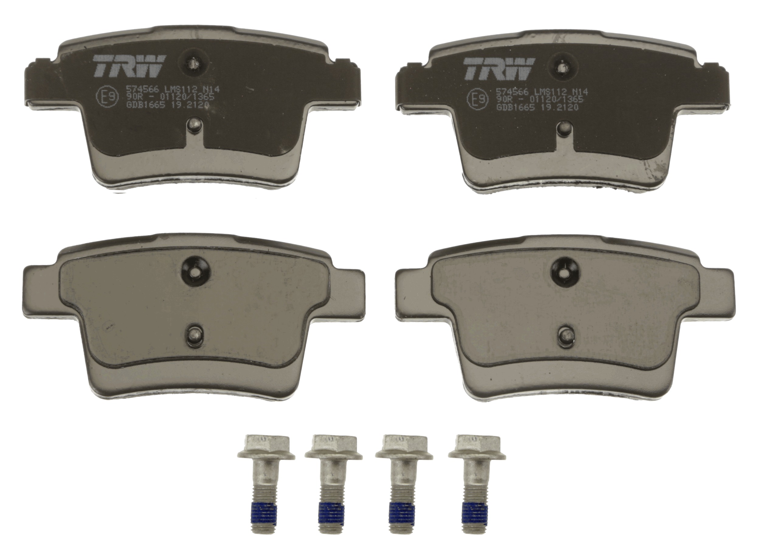 Placute frana TRW GDB1665