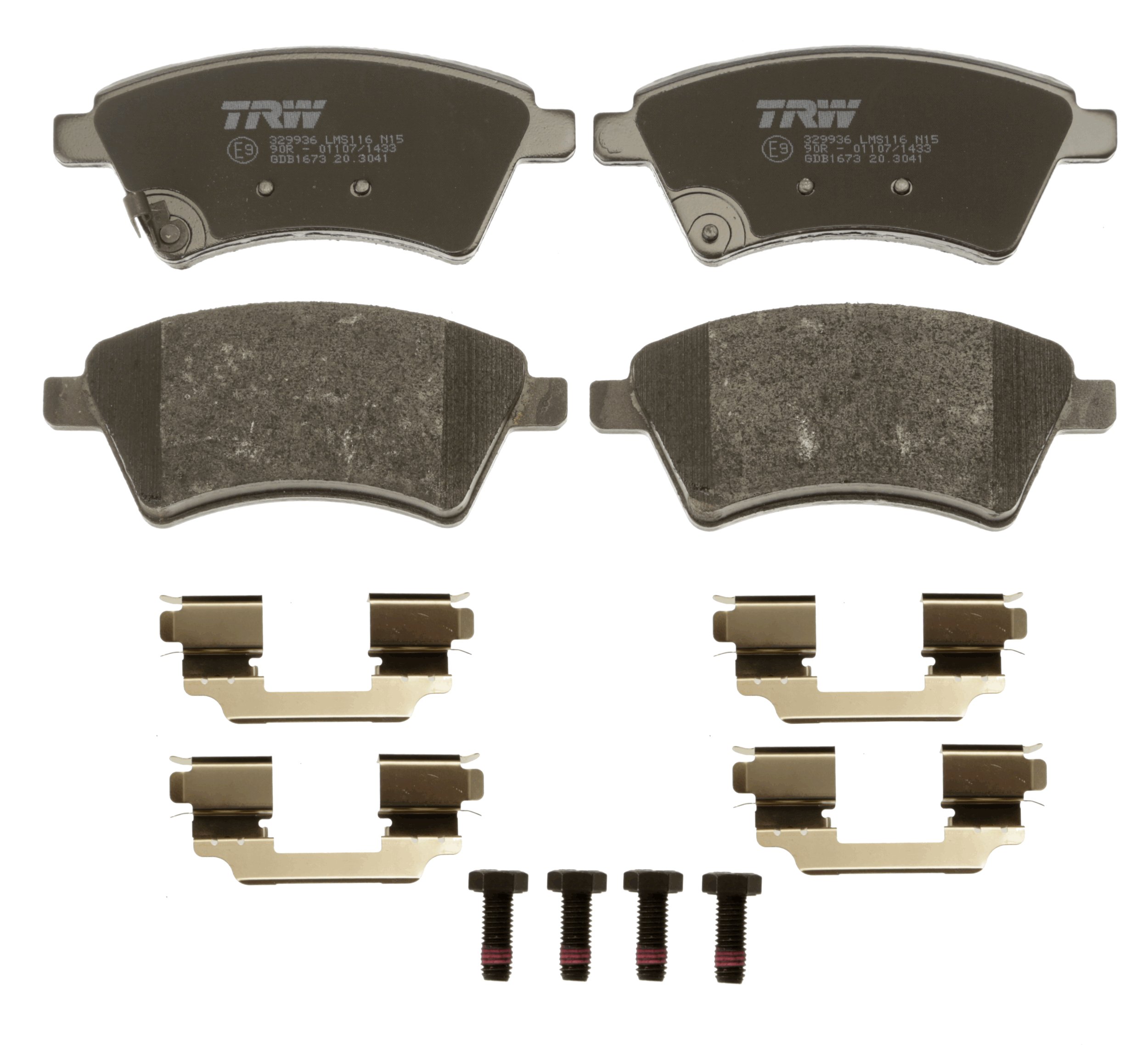 Placute frana TRW GDB1673