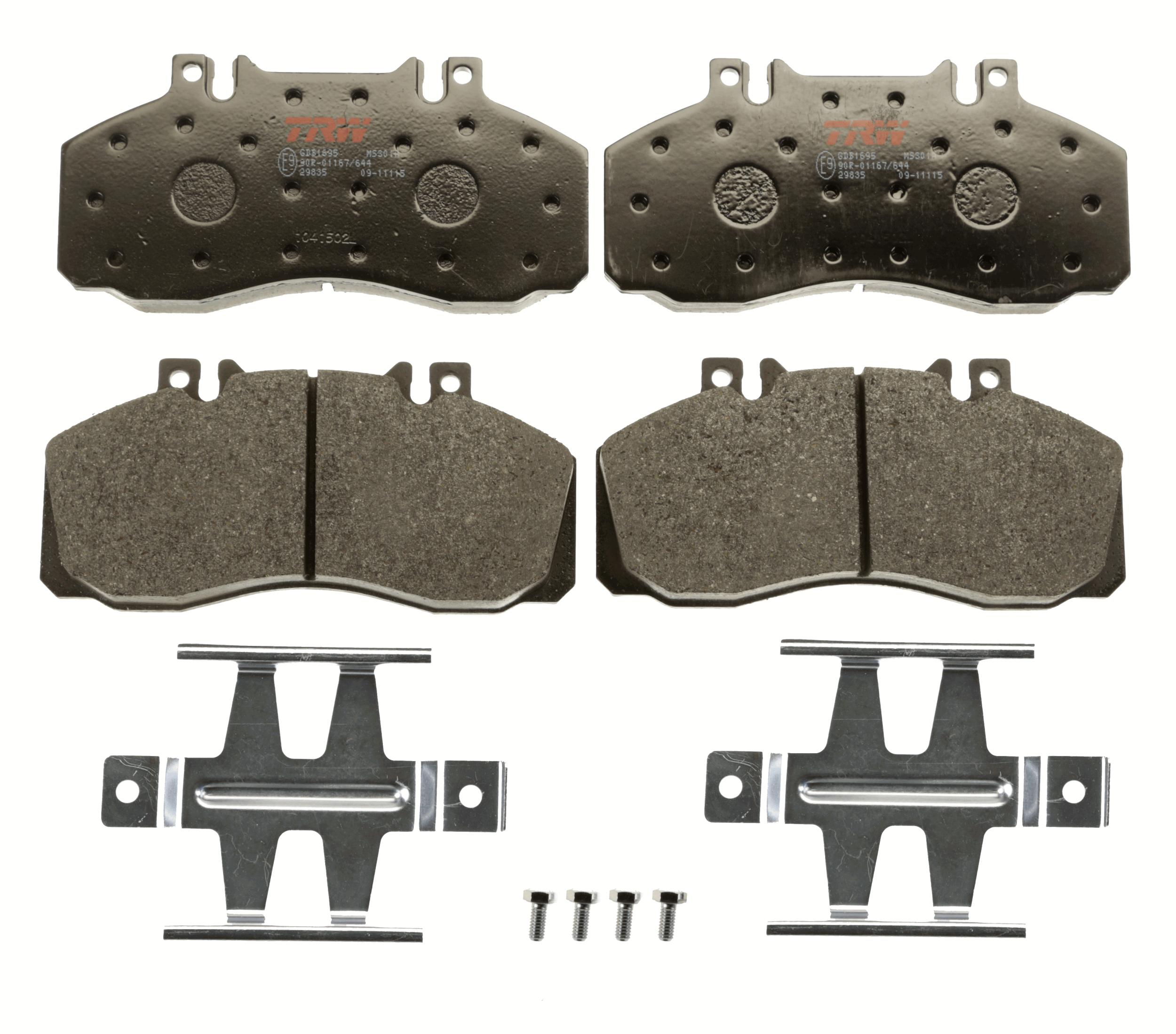 Placute frana TRW GDB1695