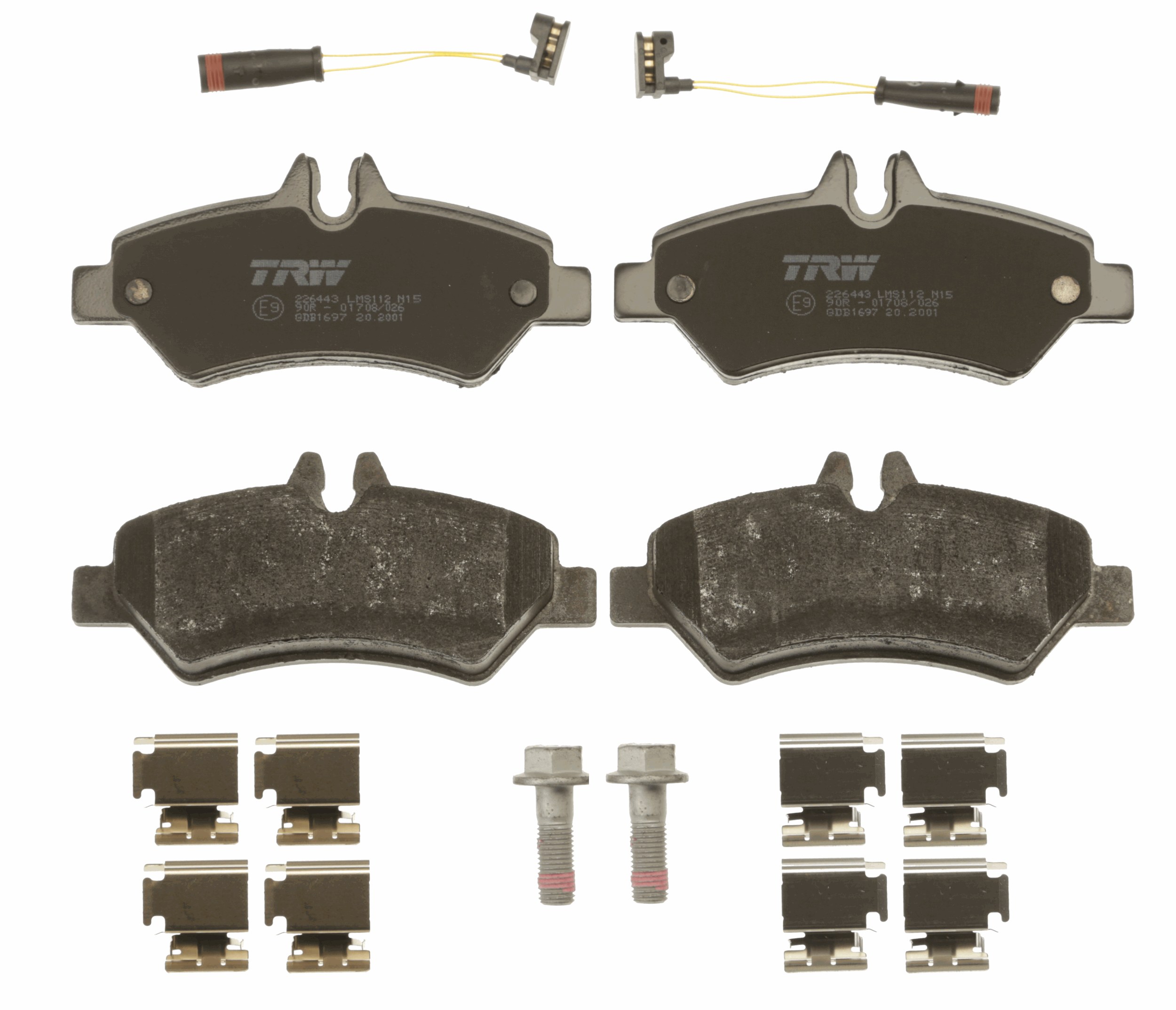 Placute frana TRW GDB1697
