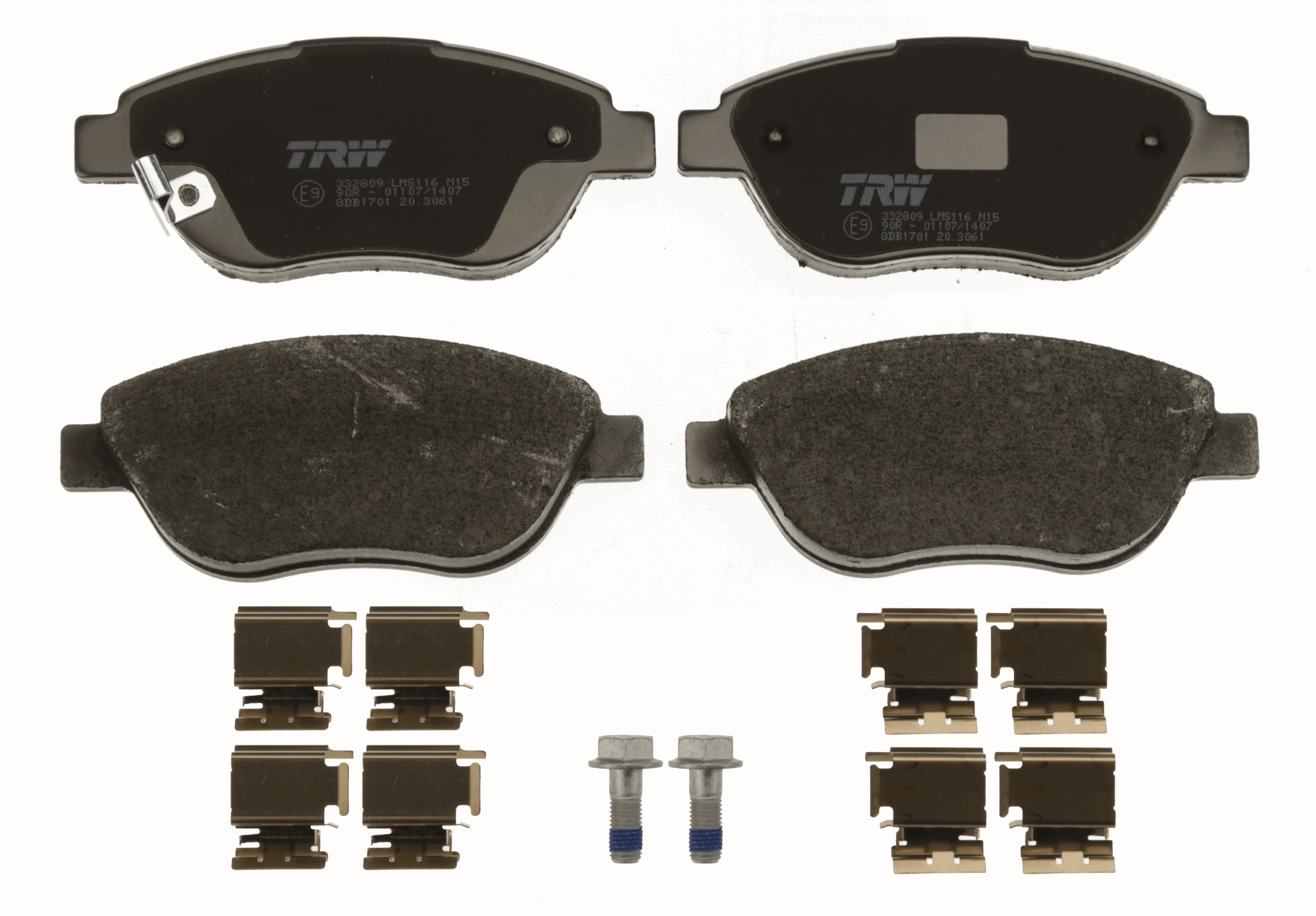 Placute frana TRW GDB1701