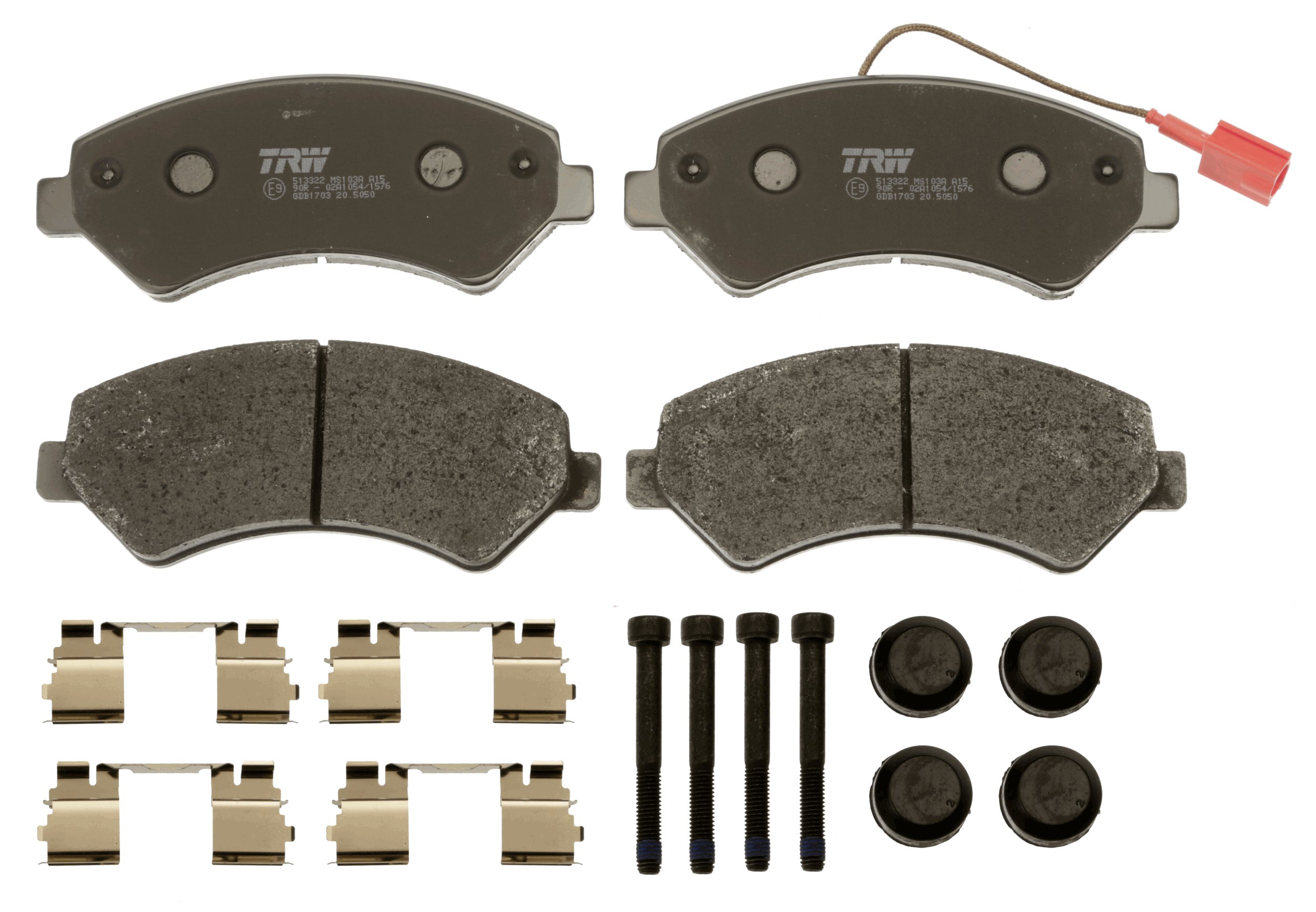 Placute frana TRW GDB1703