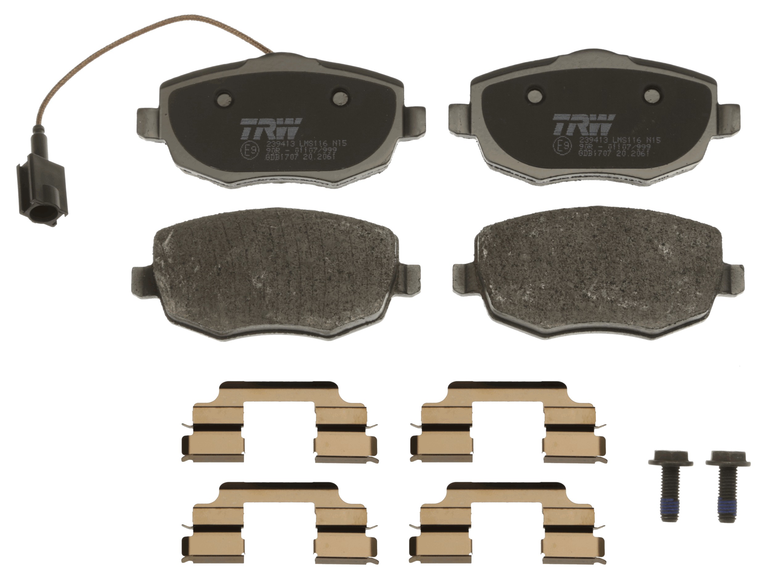 Placute frana TRW GDB1707
