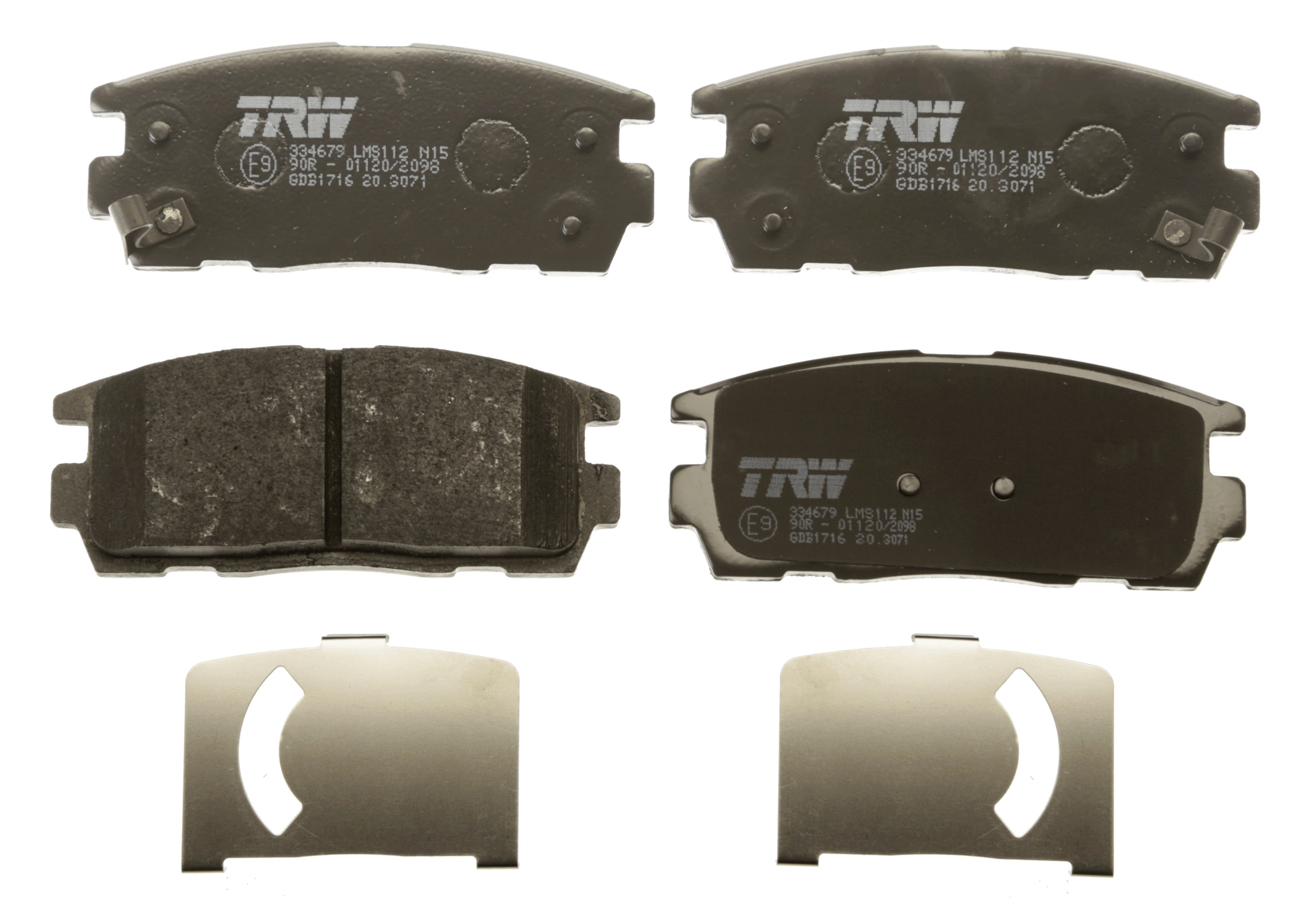 Placute frana TRW GDB1716