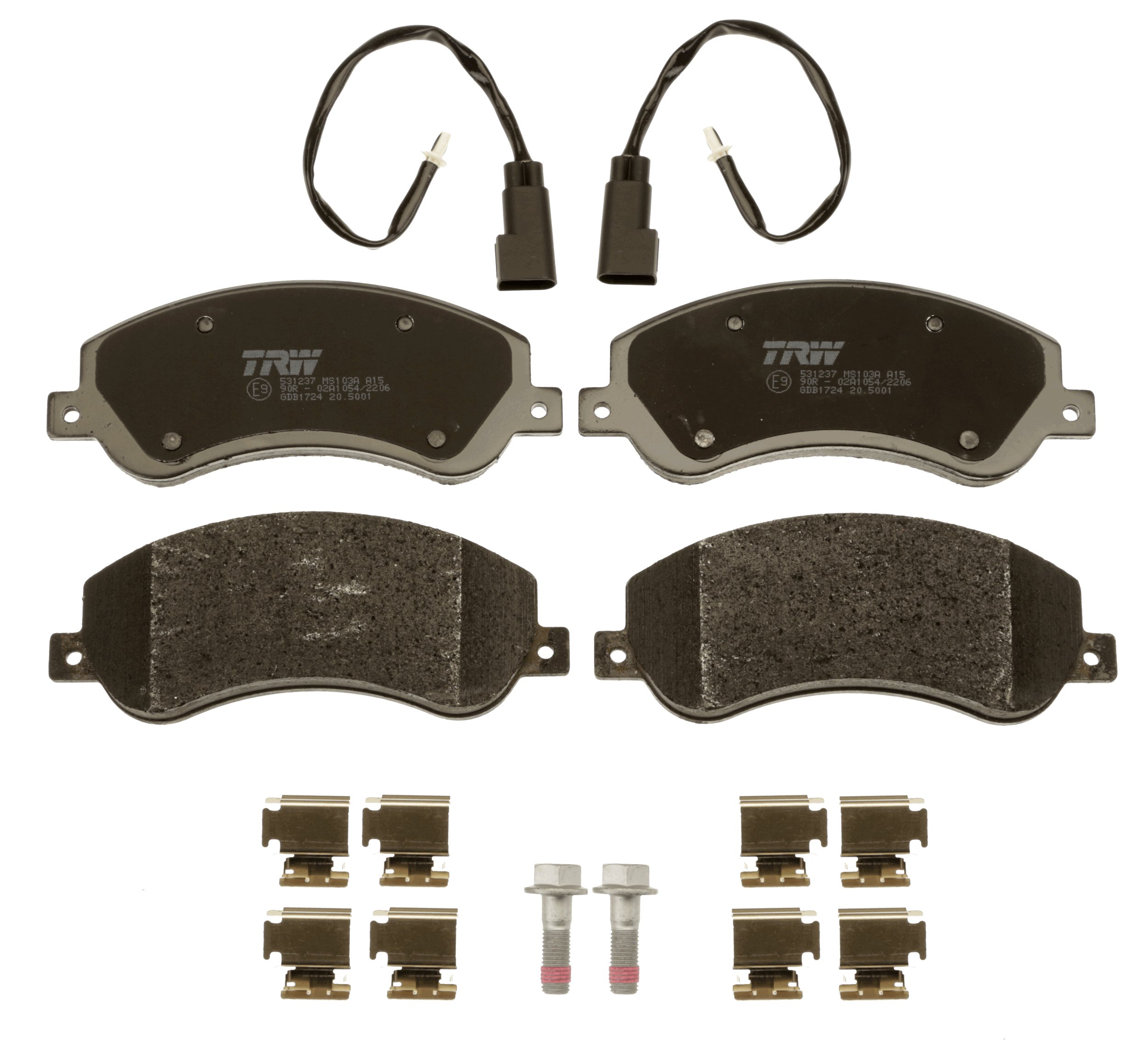 Placute frana TRW GDB1724