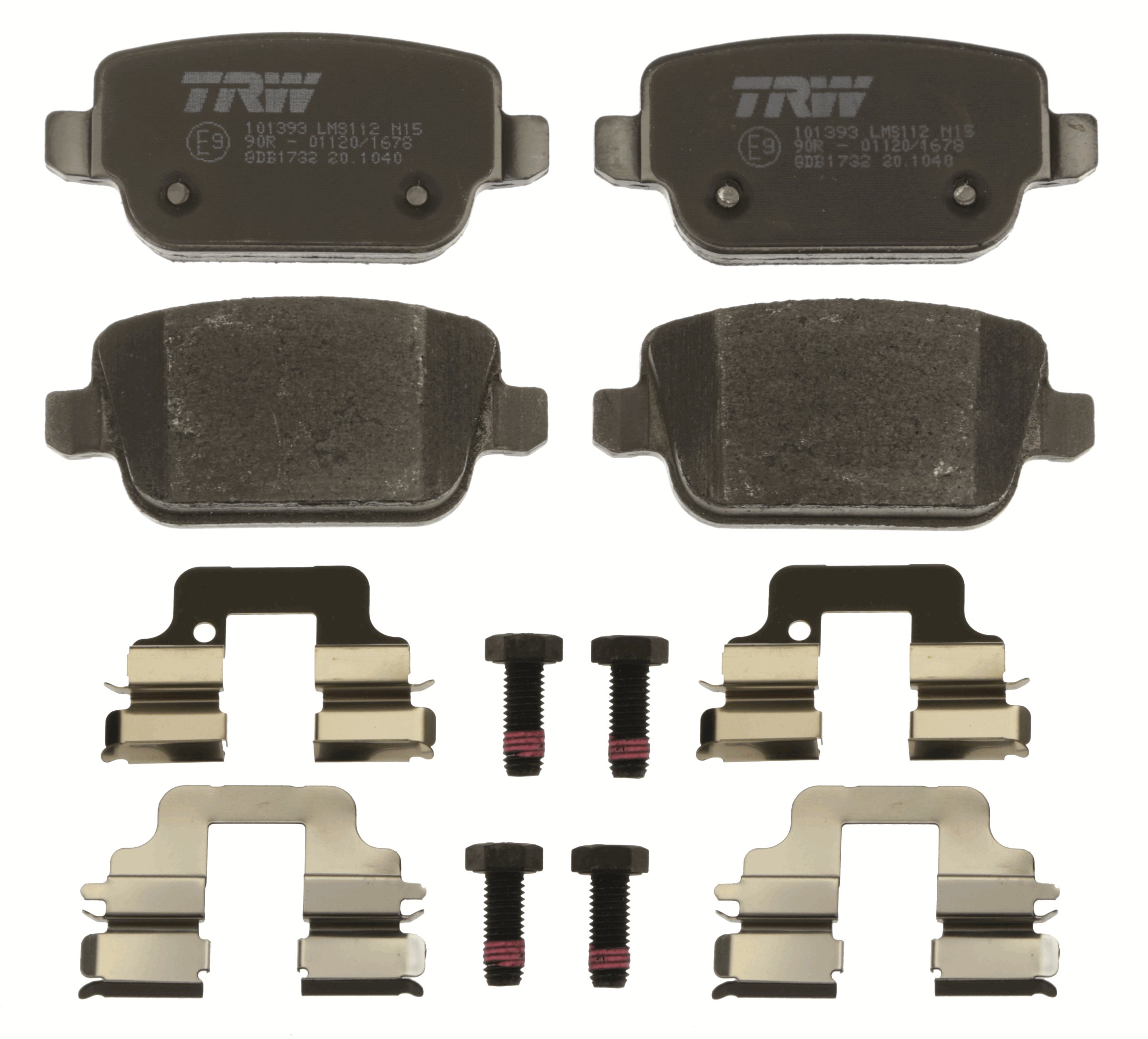 Placute frana TRW GDB1732