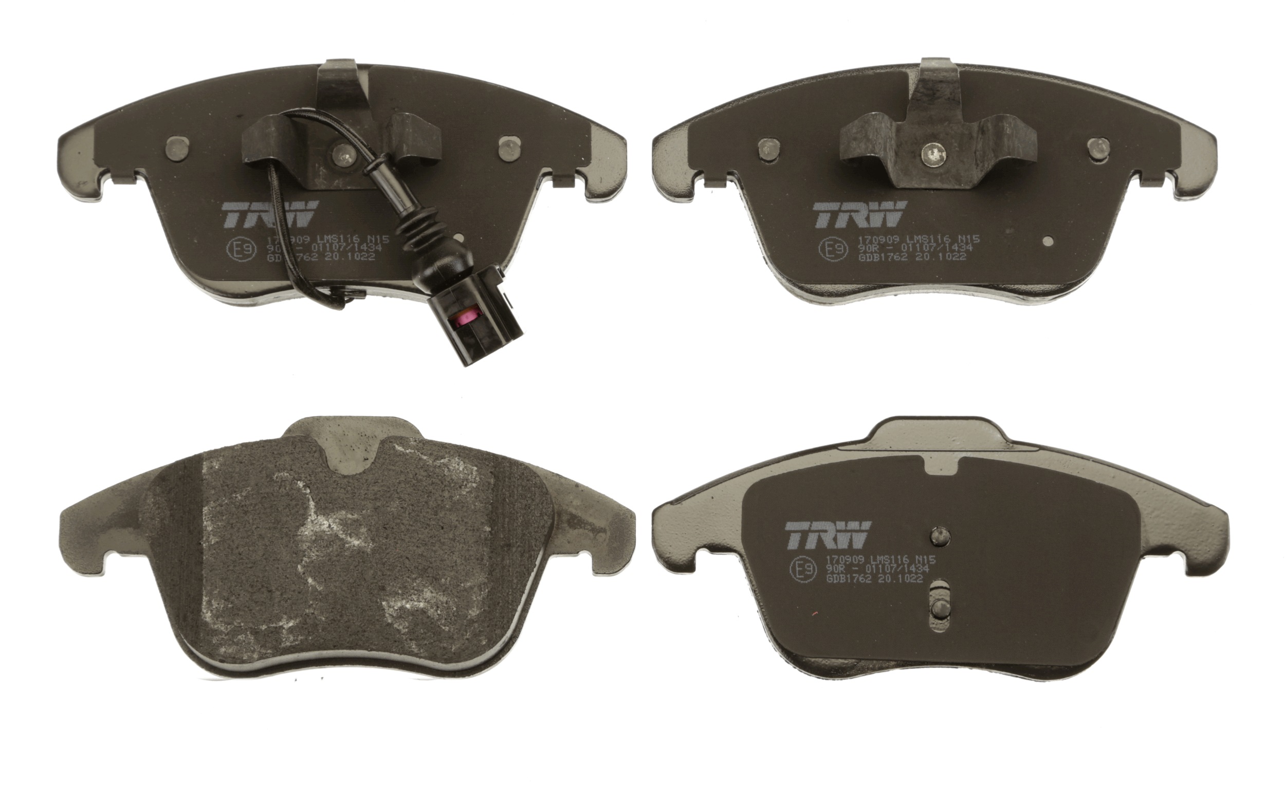 Placute frana TRW GDB1762