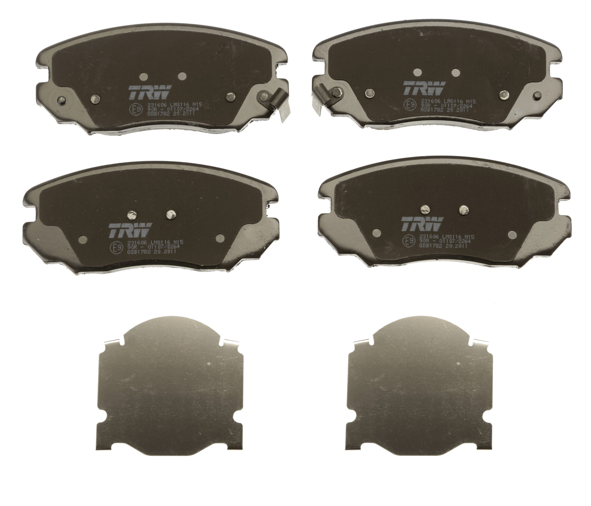 Placute frana TRW GDB1782