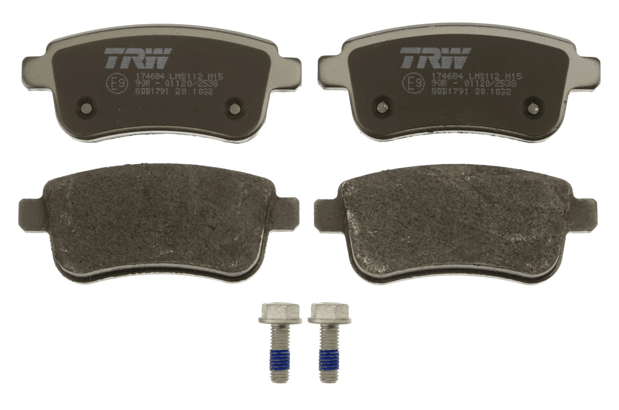 Placute frana TRW GDB1791