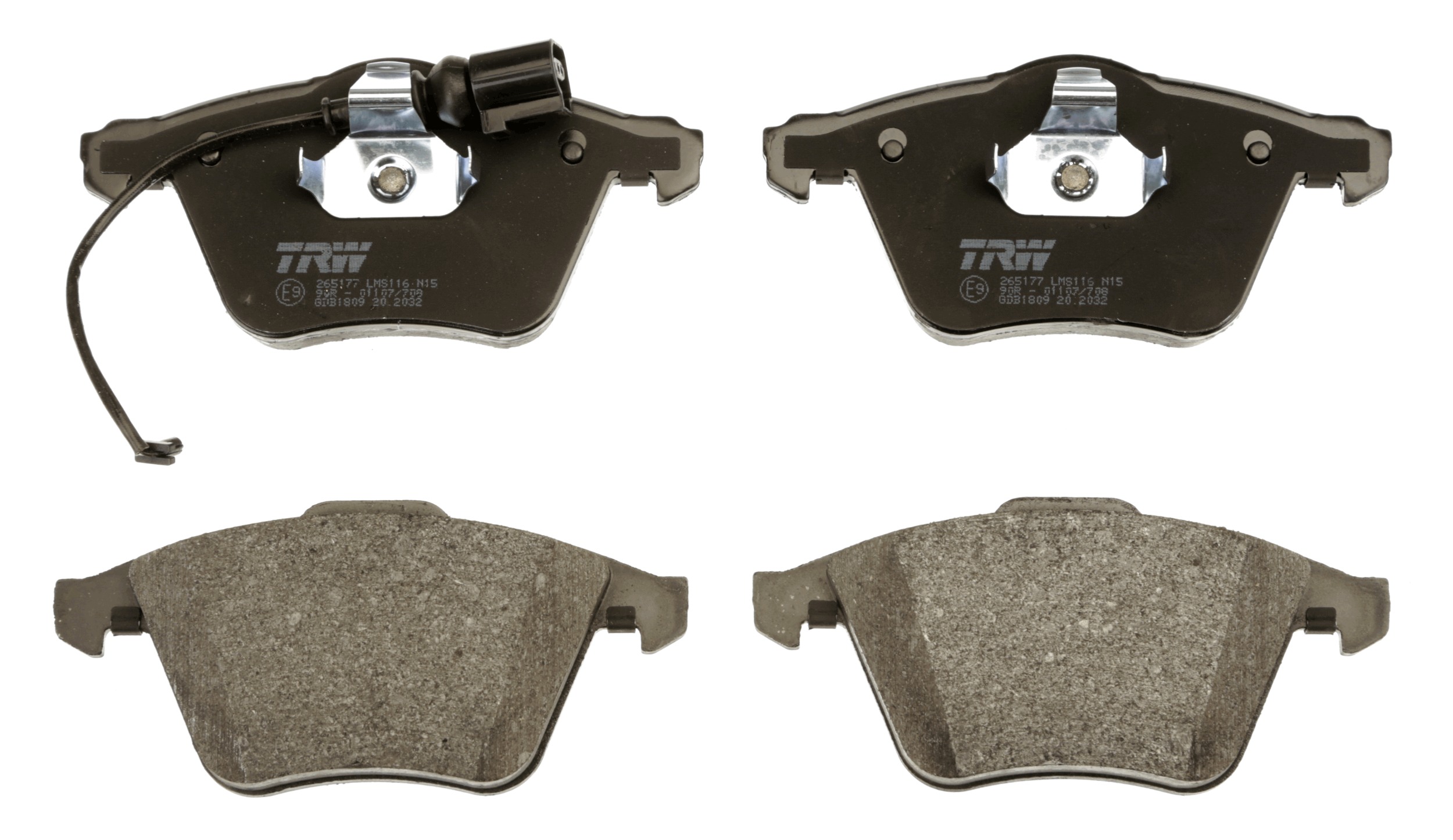 Placute frana TRW GDB1809