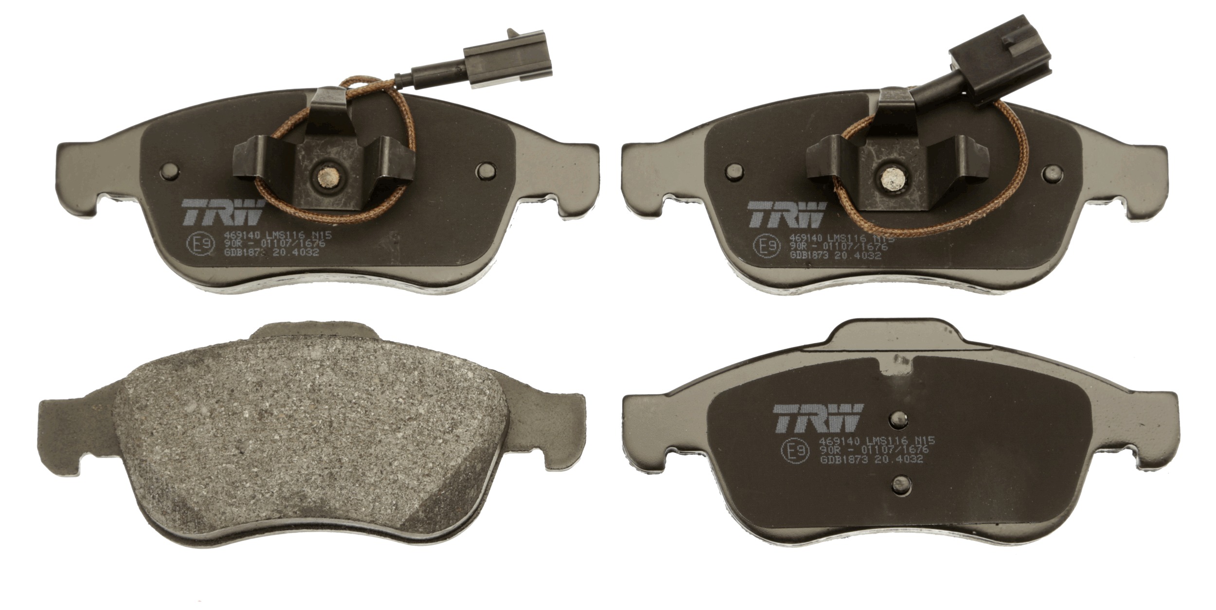 Placute frana TRW GDB1873