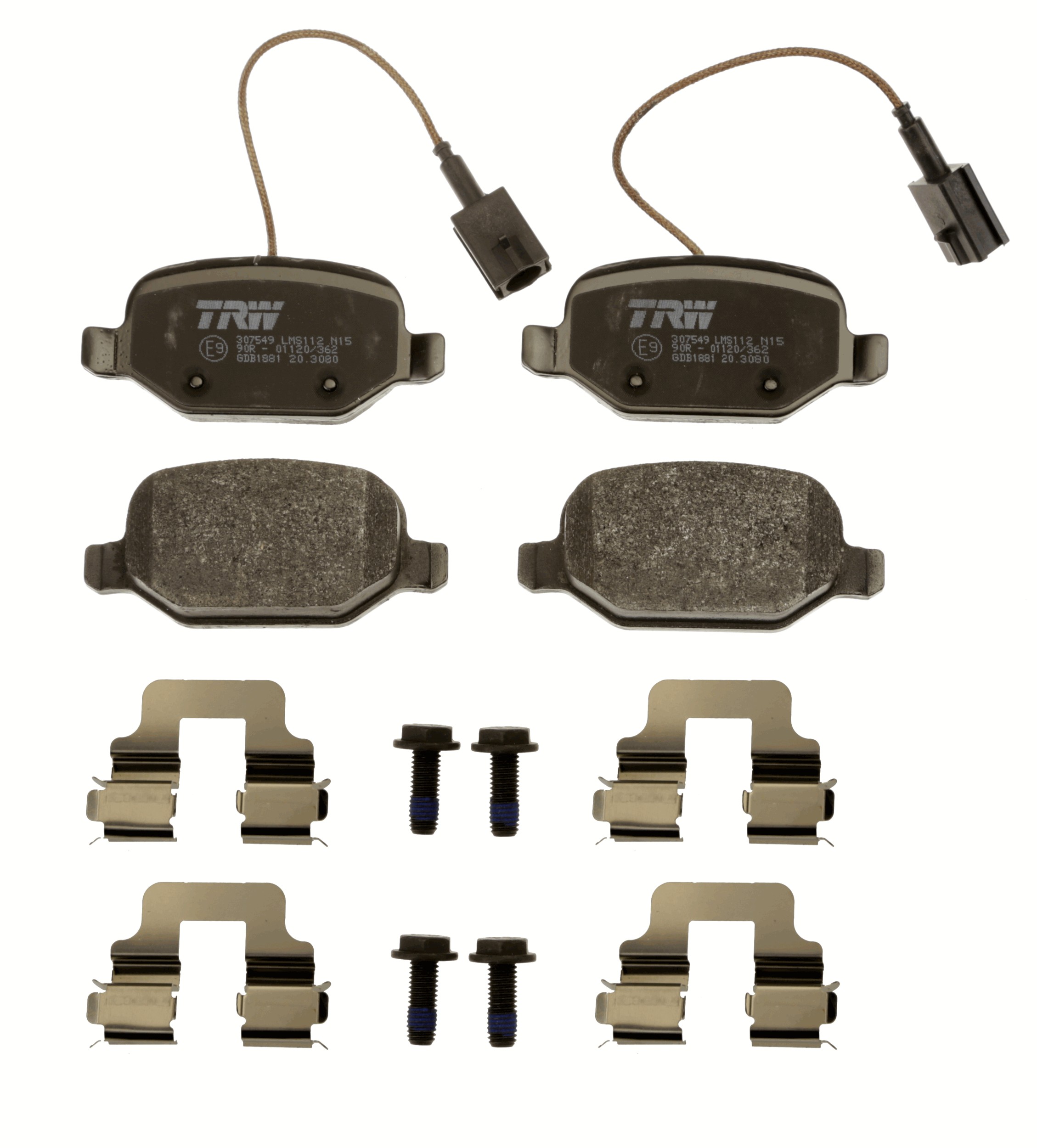 Placute frana TRW GDB1881